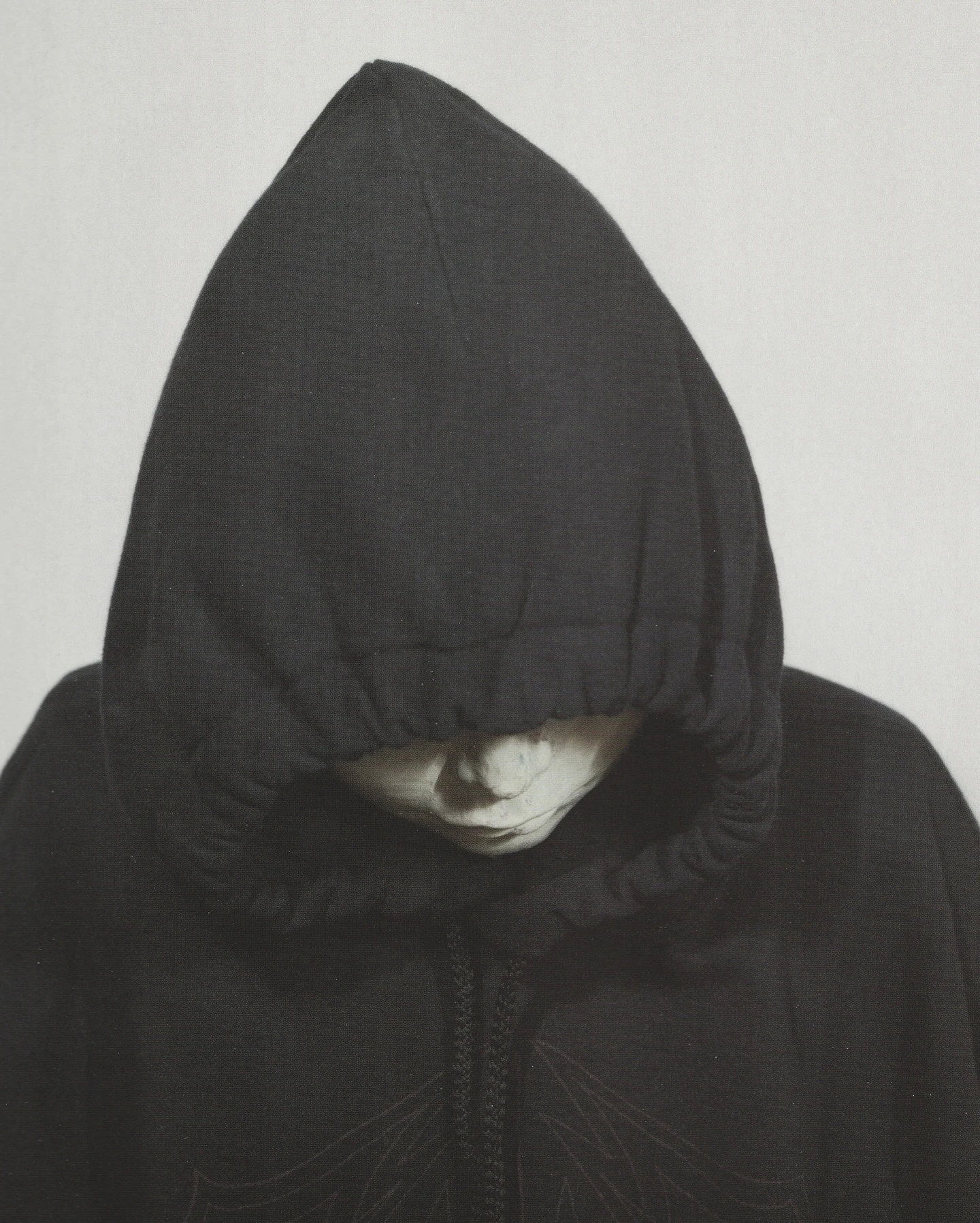 40 Portraits 2003-2008 by Gisèle Vienne, handcrafted doll portrait with pale skin and glazed eyes, contemporary art photography and sculpture