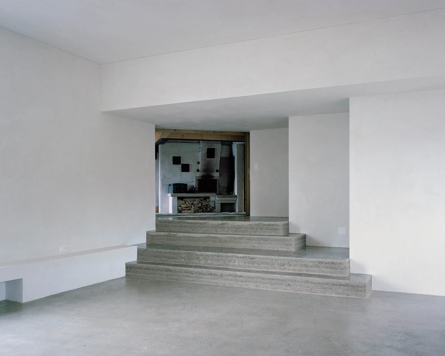 The Gässli5 by allen + crippa architektur in Werdenberg Switzerland, rammed-earth and historic log house with permaculture garden, sustainable circular architecture