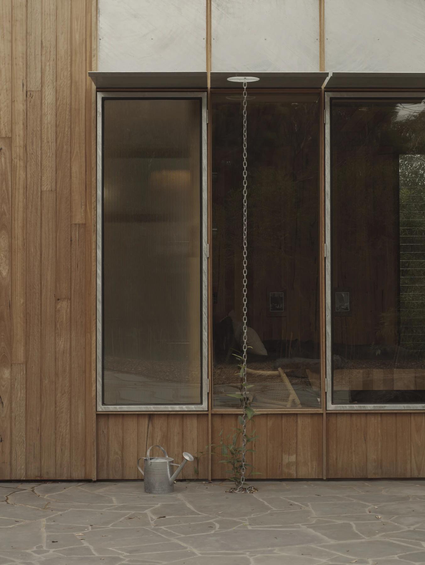 No.23 beach house by Tristan Burfield in Aireys Inlet Great Ocean Road Australia, blackbutt timber and galvanised steel coastal architecture with ships cabin bunk room