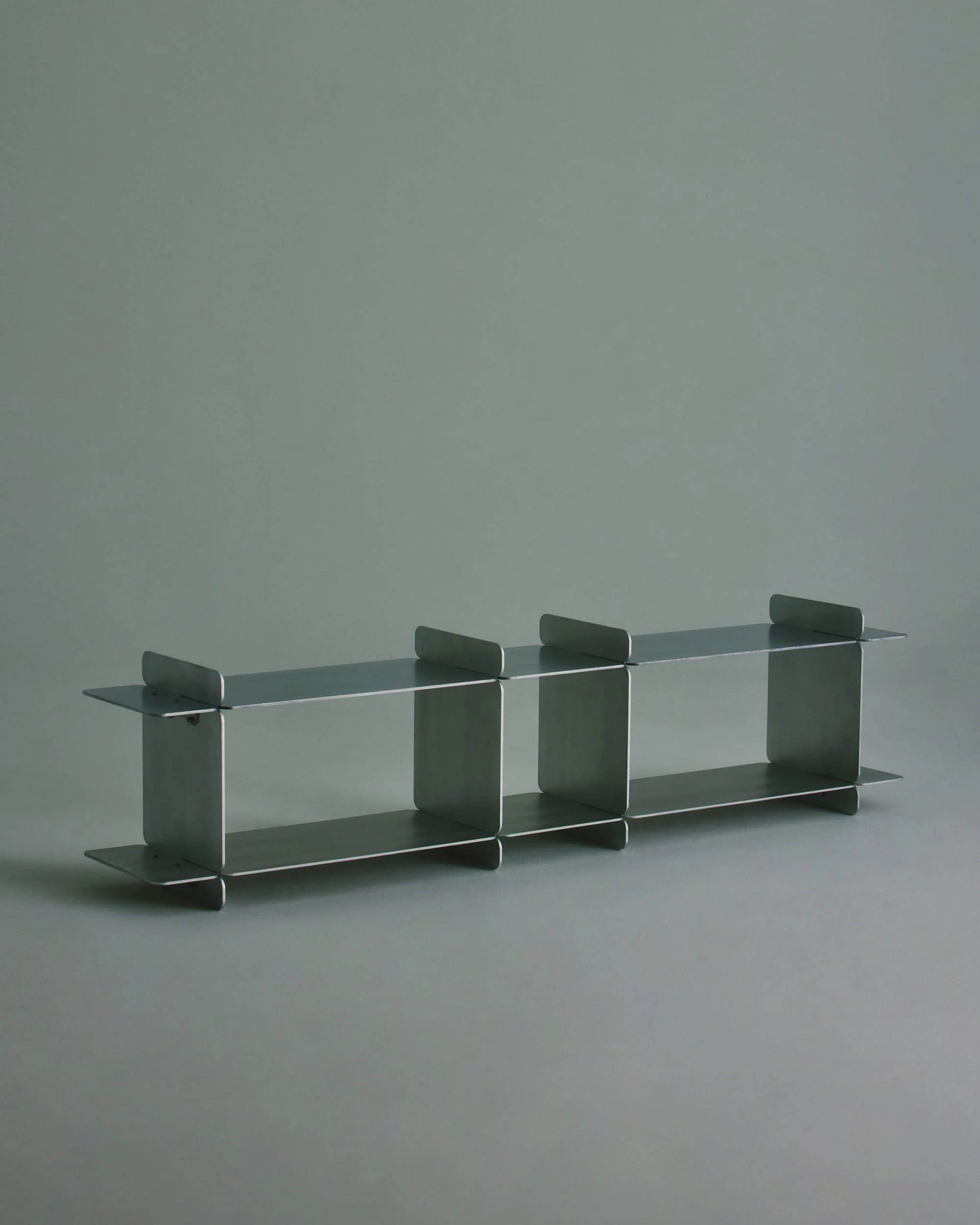 LESORR furniture design by David Raymond in Quebec Canada, raw aluminium objects from Rounded Edges Collection, slowness as design methodology featured in C41 Magazine