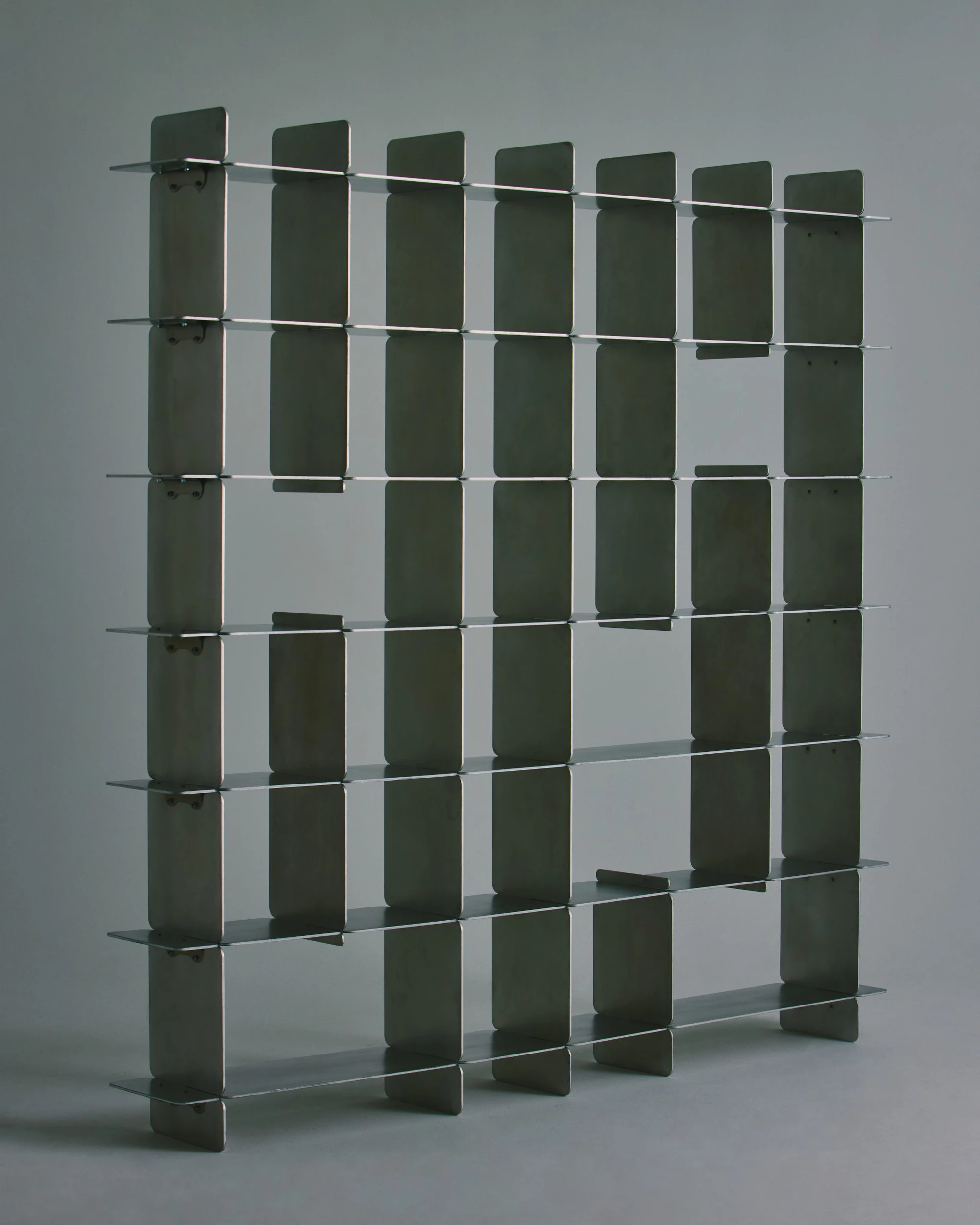 LESORR furniture design by David Raymond in Quebec Canada, raw aluminium objects from Rounded Edges Collection, slowness as design methodology featured in C41 Magazine