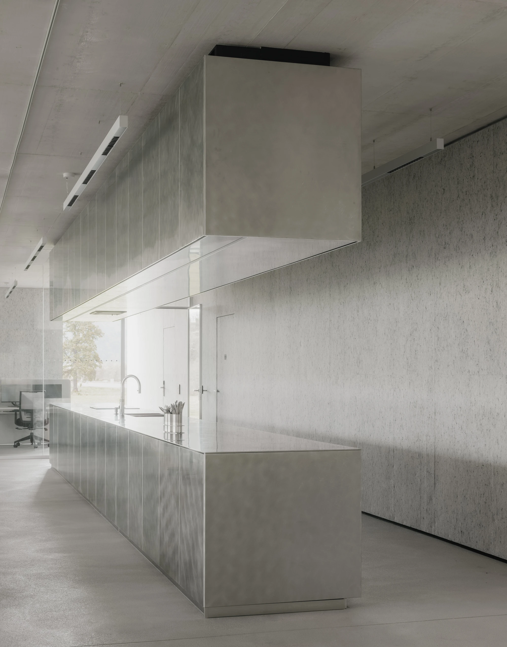 Dynafit Headquarters Speedfactory by Barozzi Veiga in Kiefersfelden Germany, twin pyramidal corporate building with diagonal metal lattice facade set against alpine landscape