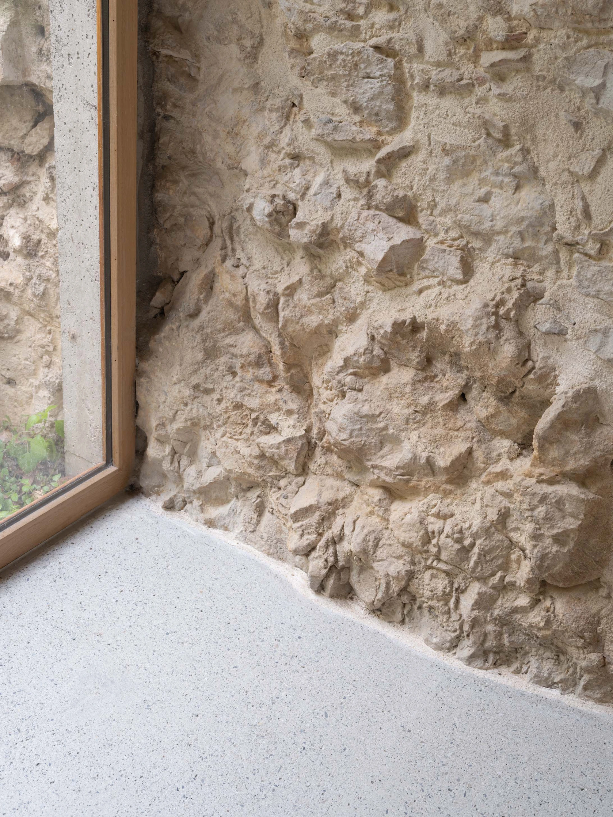 Maison Enzo by Les Ateliers Permanents, Aurignac, France, stone renovation, medieval village house, contemporary architecture
