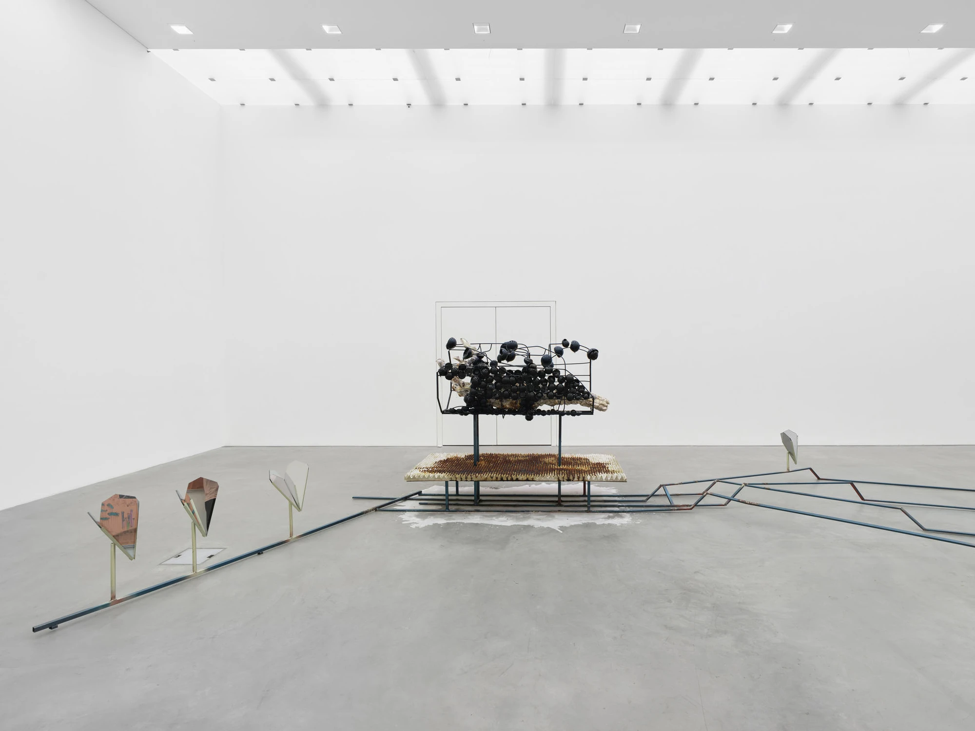 Desire Path by Agata Ingarden, Kunstmuseum Appenzell, Switzerland, sculpture, installation art, organic forms