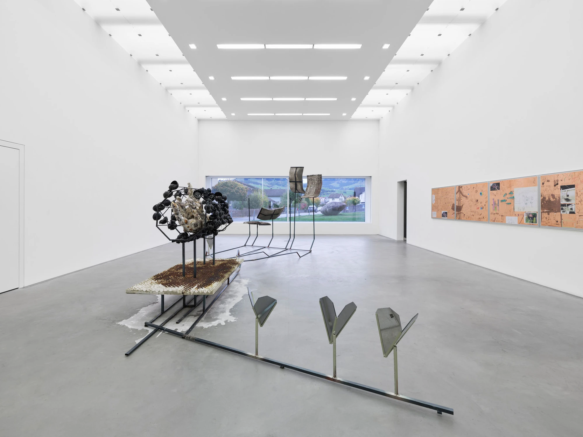 Desire Path by Agata Ingarden, Kunstmuseum Appenzell, Switzerland, sculpture, installation art, organic forms