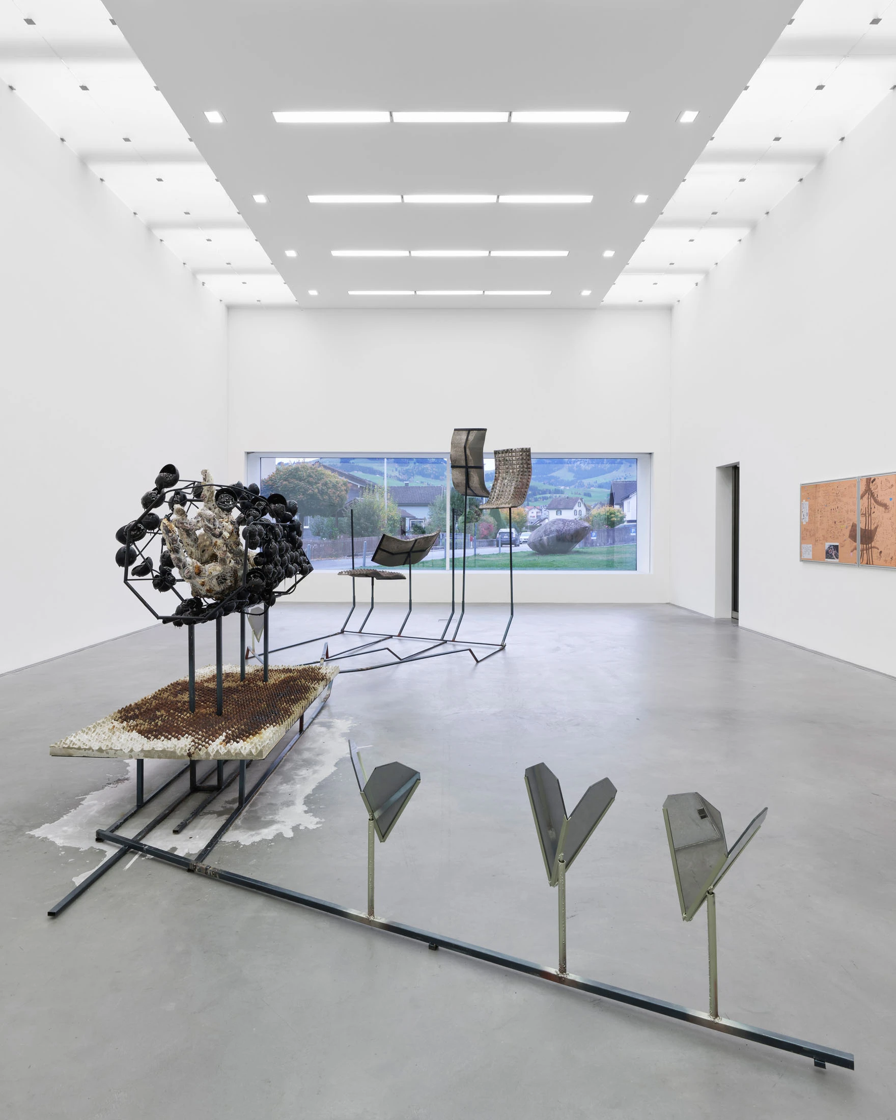 Desire Path by Agata Ingarden, Kunstmuseum Appenzell, Switzerland, sculpture, installation art, organic forms