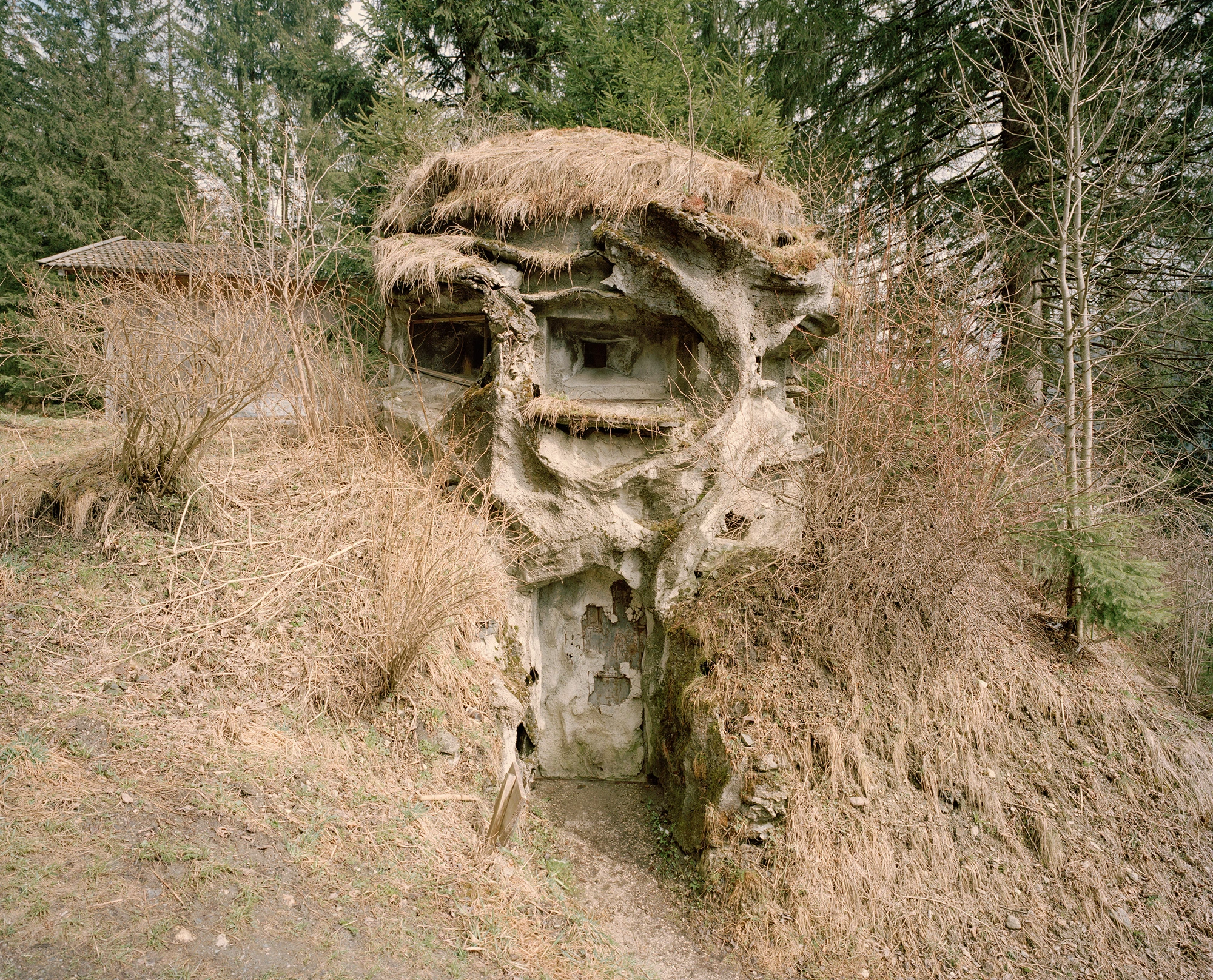 Bunker by Vincenzo Pagliuca, South Tyrol, Italy, documentary photography, Alpine Wall, fascist fortifications, landscape
