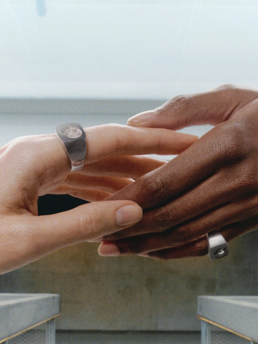 QUARTZ by Modem and Retinaa, Amsterdam, design, signet ring, cryptographic identity, proof of personhood, AI