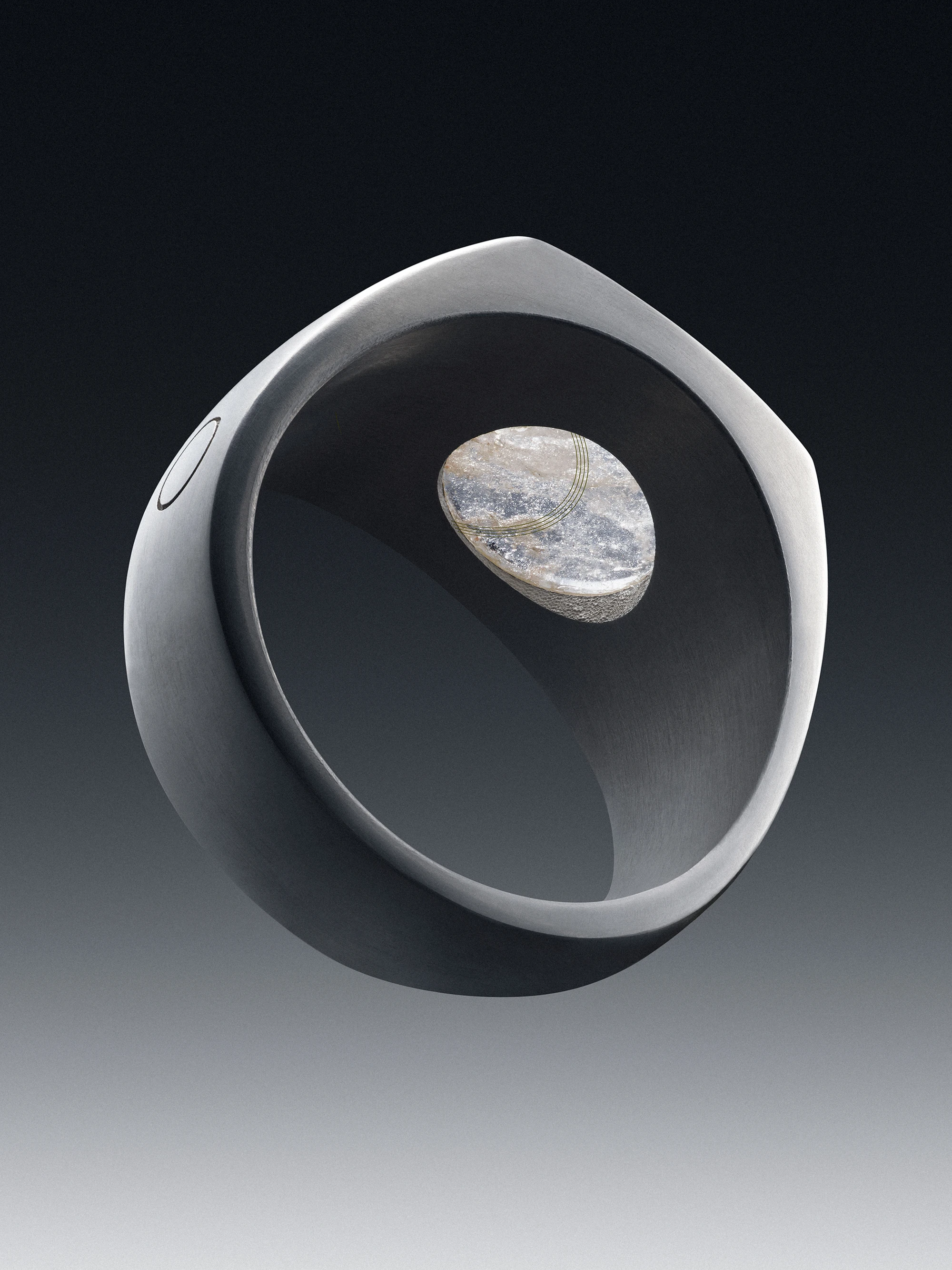 QUARTZ by Modem and Retinaa, Amsterdam, design, signet ring, cryptographic identity, proof of personhood, AI
