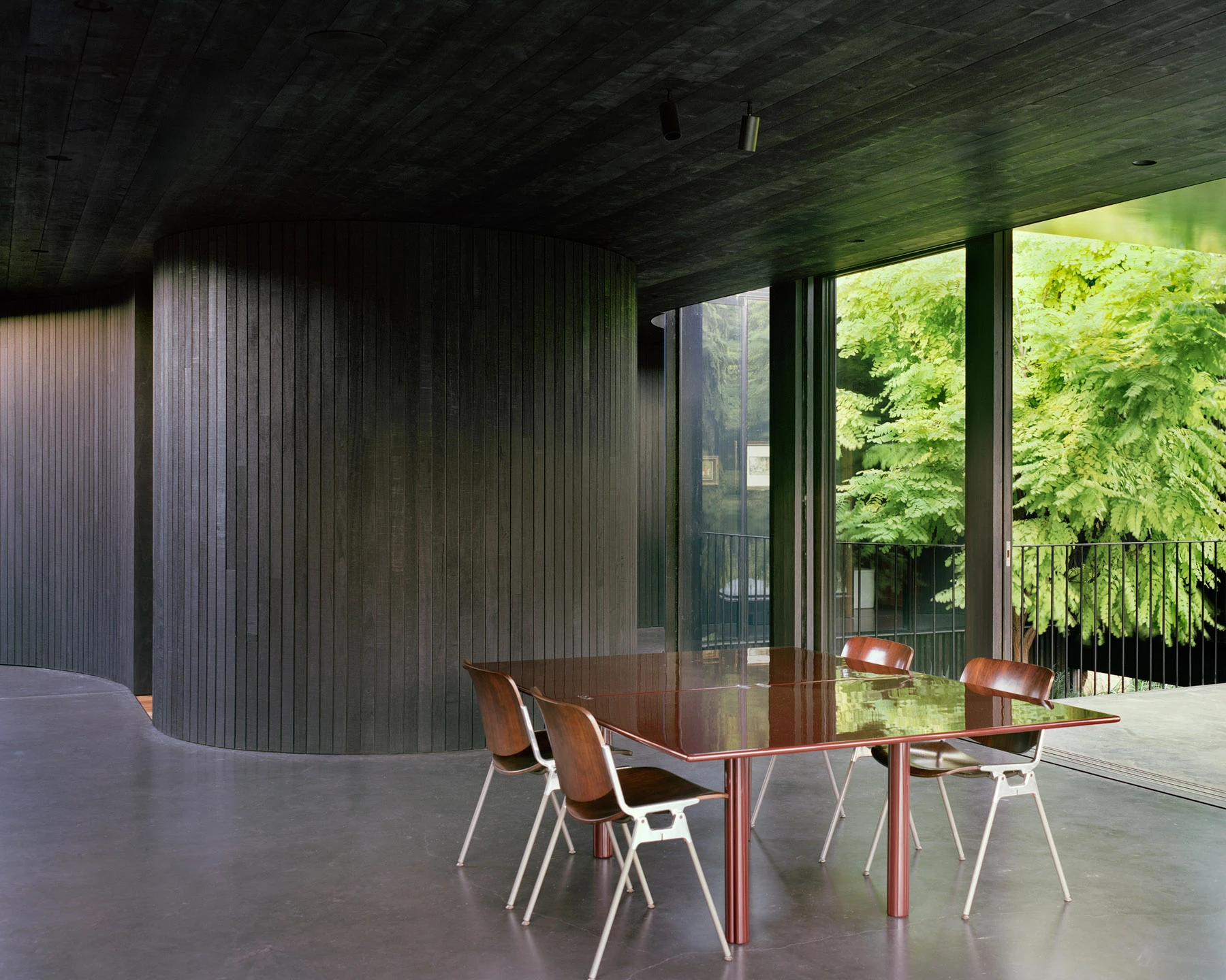 Garden Terrace by Edition Office, Melbourne Australia, riverside house, forest canopy architecture, landscape