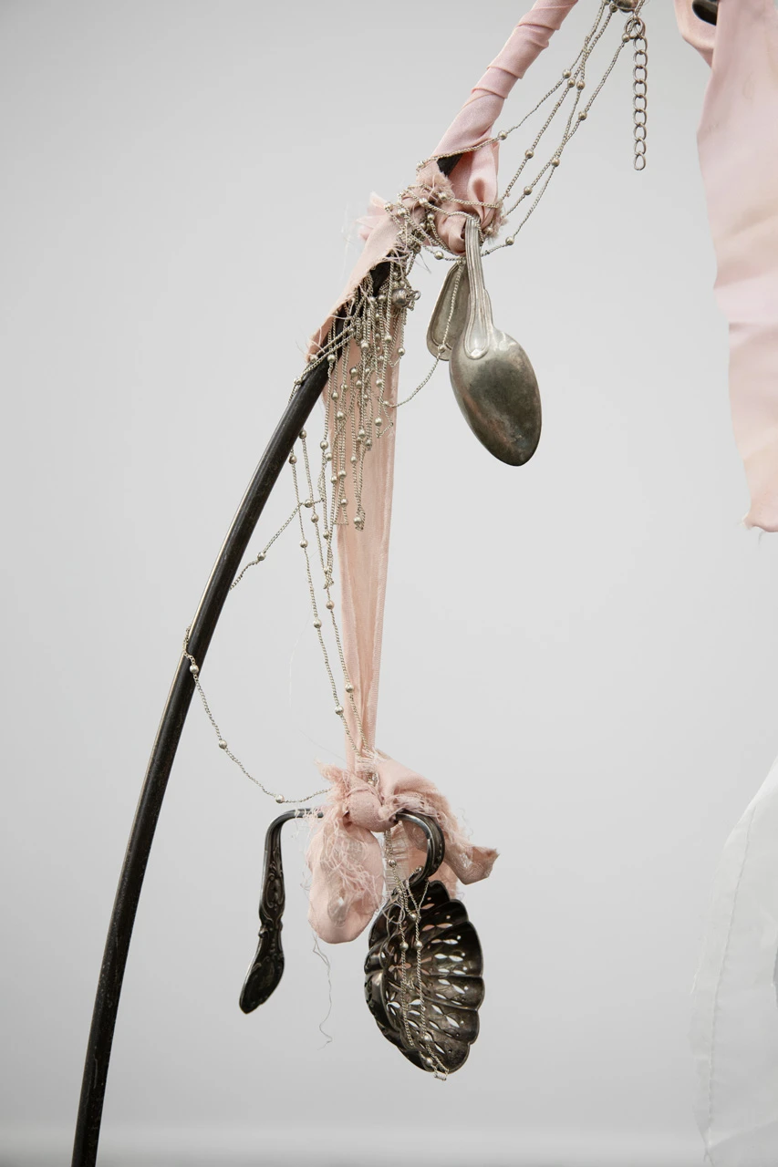 Here Be Small Monsters group exhibition, Paris France, ceramic sculpture installation, Emergency Space