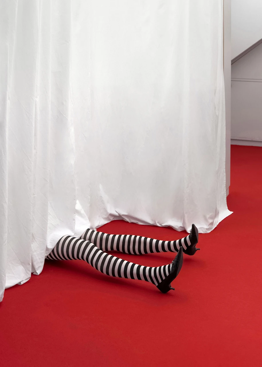 Here Be Small Monsters group exhibition, Paris France, ceramic sculpture installation, Emergency Space