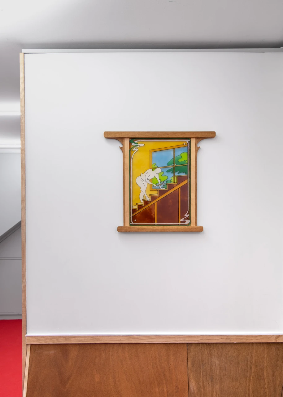 Here Be Small Monsters group exhibition, Paris France, ceramic sculpture installation, Emergency Space