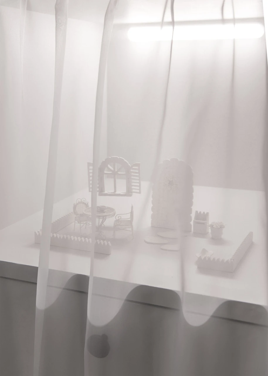 Here Be Small Monsters group exhibition, Paris France, ceramic sculpture installation, Emergency Space