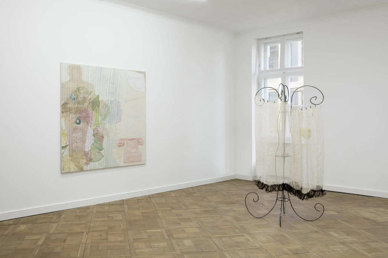 Here Be Small Monsters group exhibition, Paris France, ceramic sculpture installation, Emergency Space