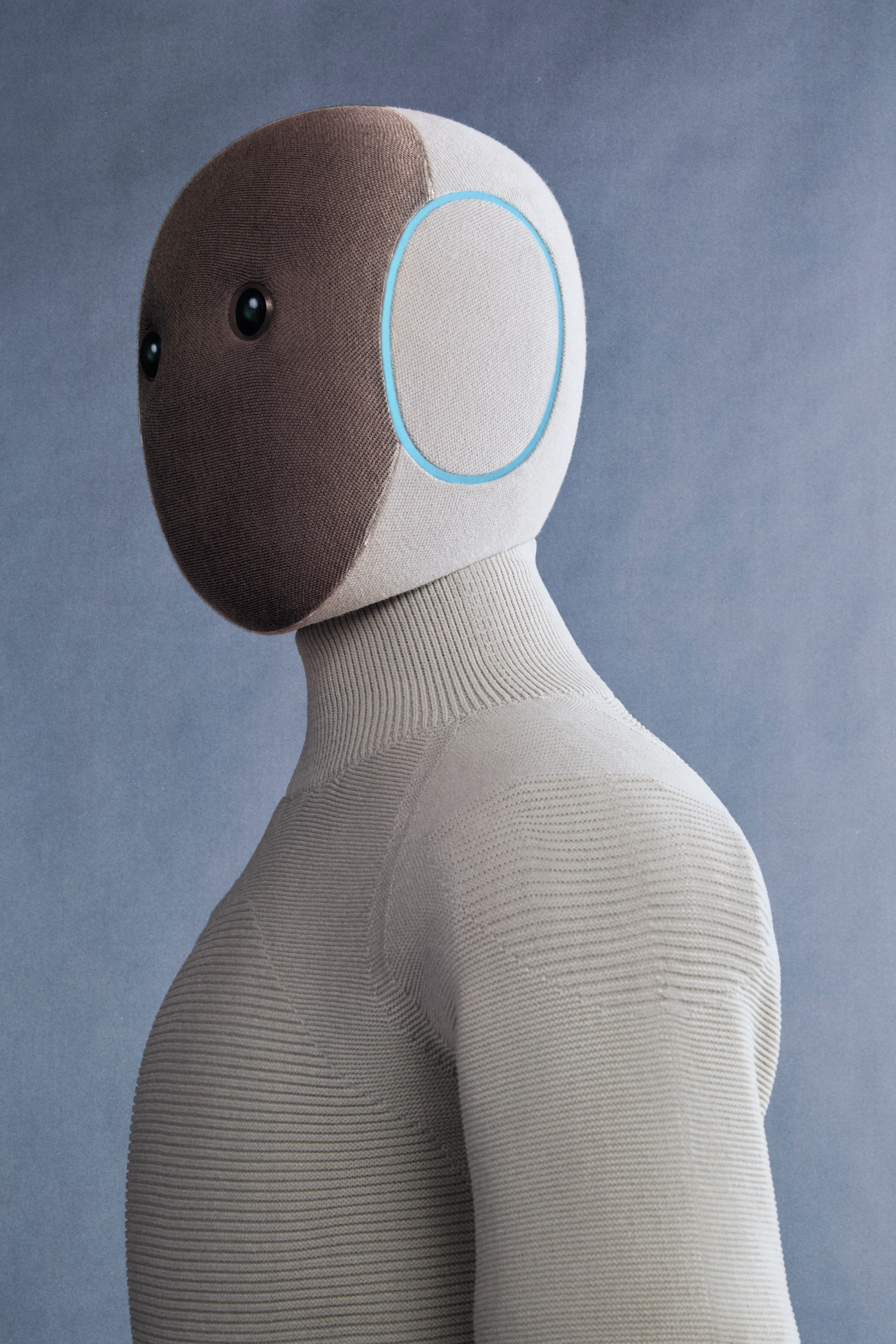 NEO humanoid home robot by 1X, Palo Alto, consumer robotics, domestic technology, product design