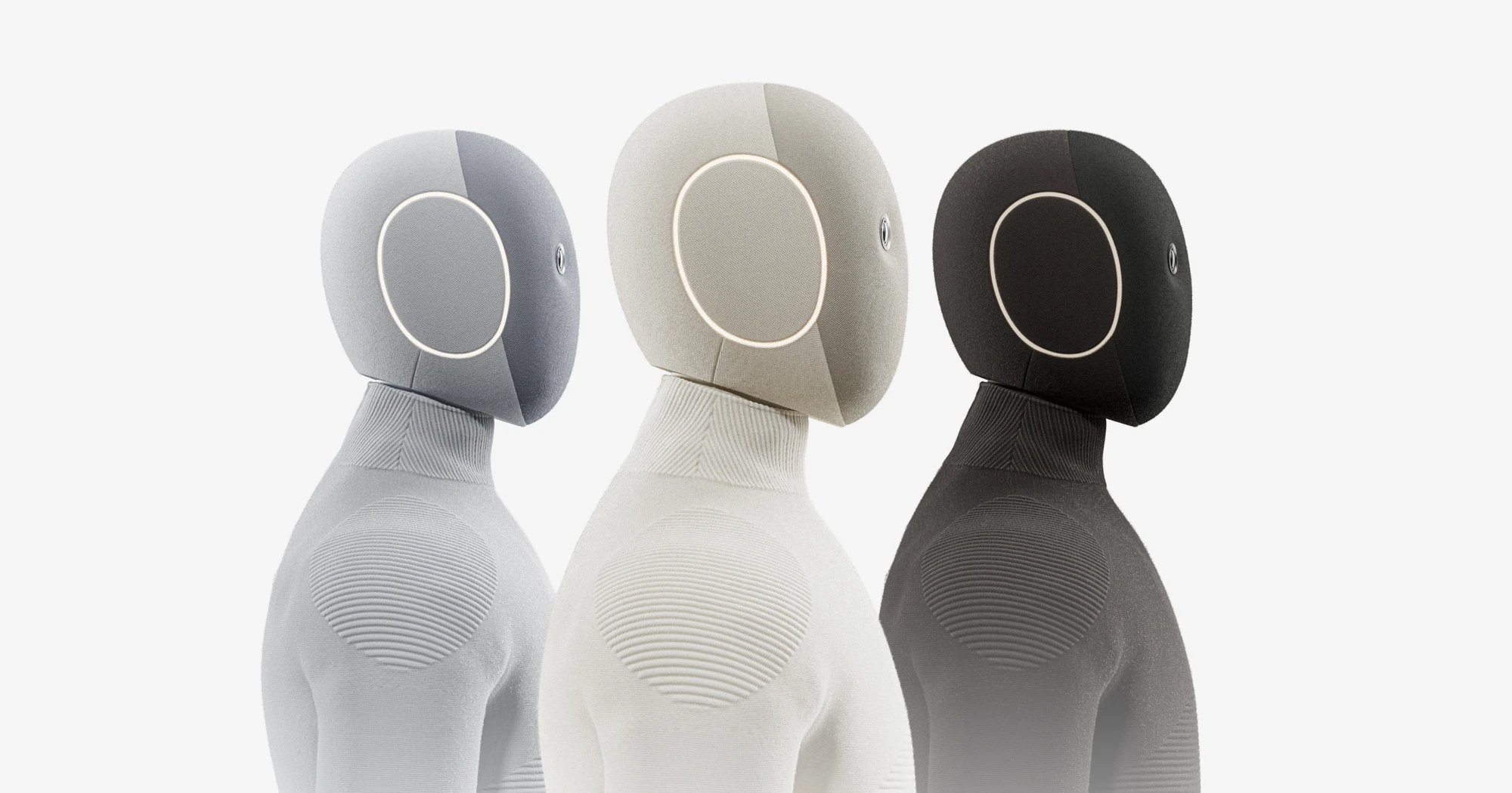 NEO humanoid home robot by 1X, Palo Alto, consumer robotics, domestic technology, product design