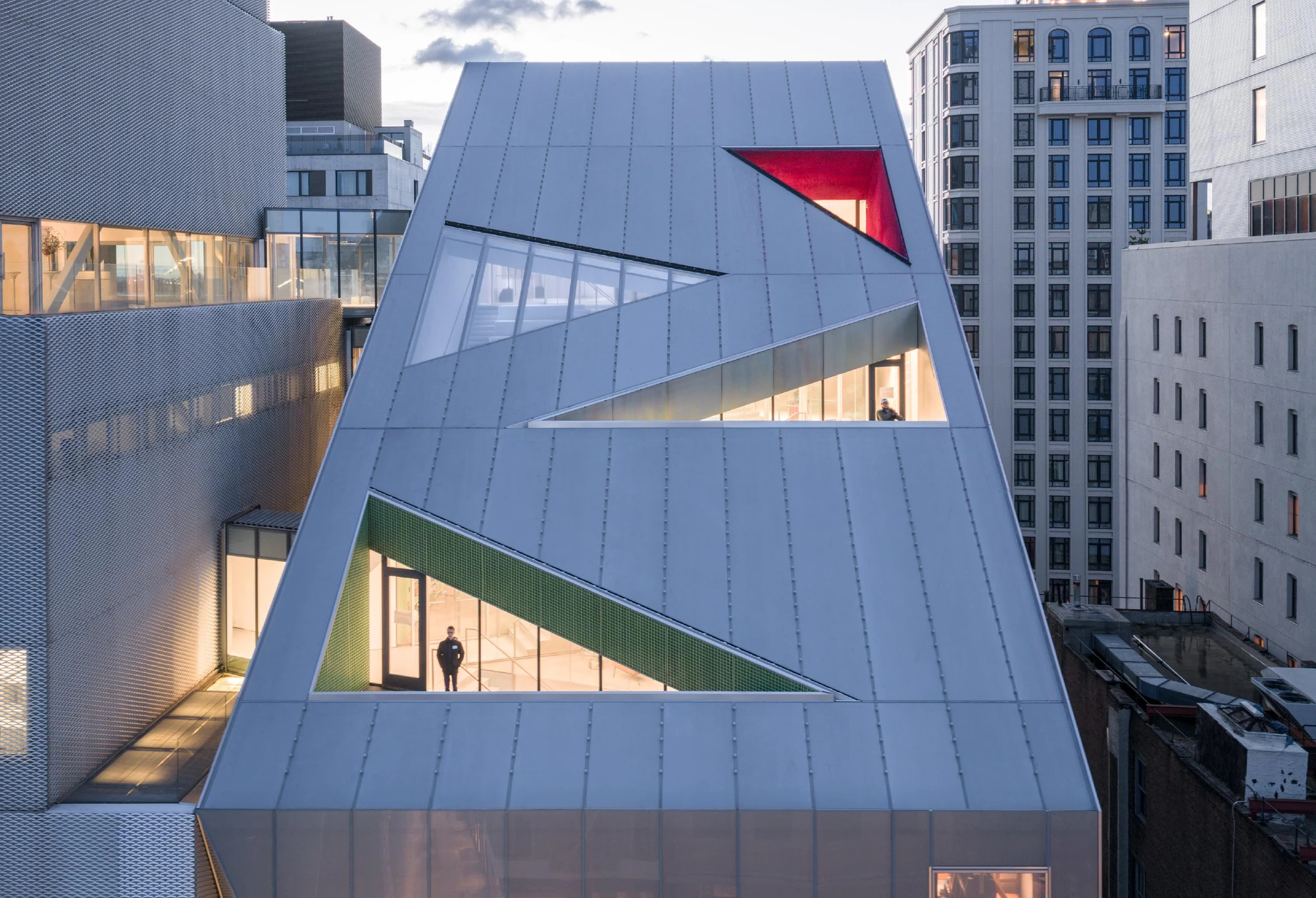New Museum Expansion by OMA, 235 Bowery New York City, museum architecture, Shohei Shigematsu Rem Koolhaas
