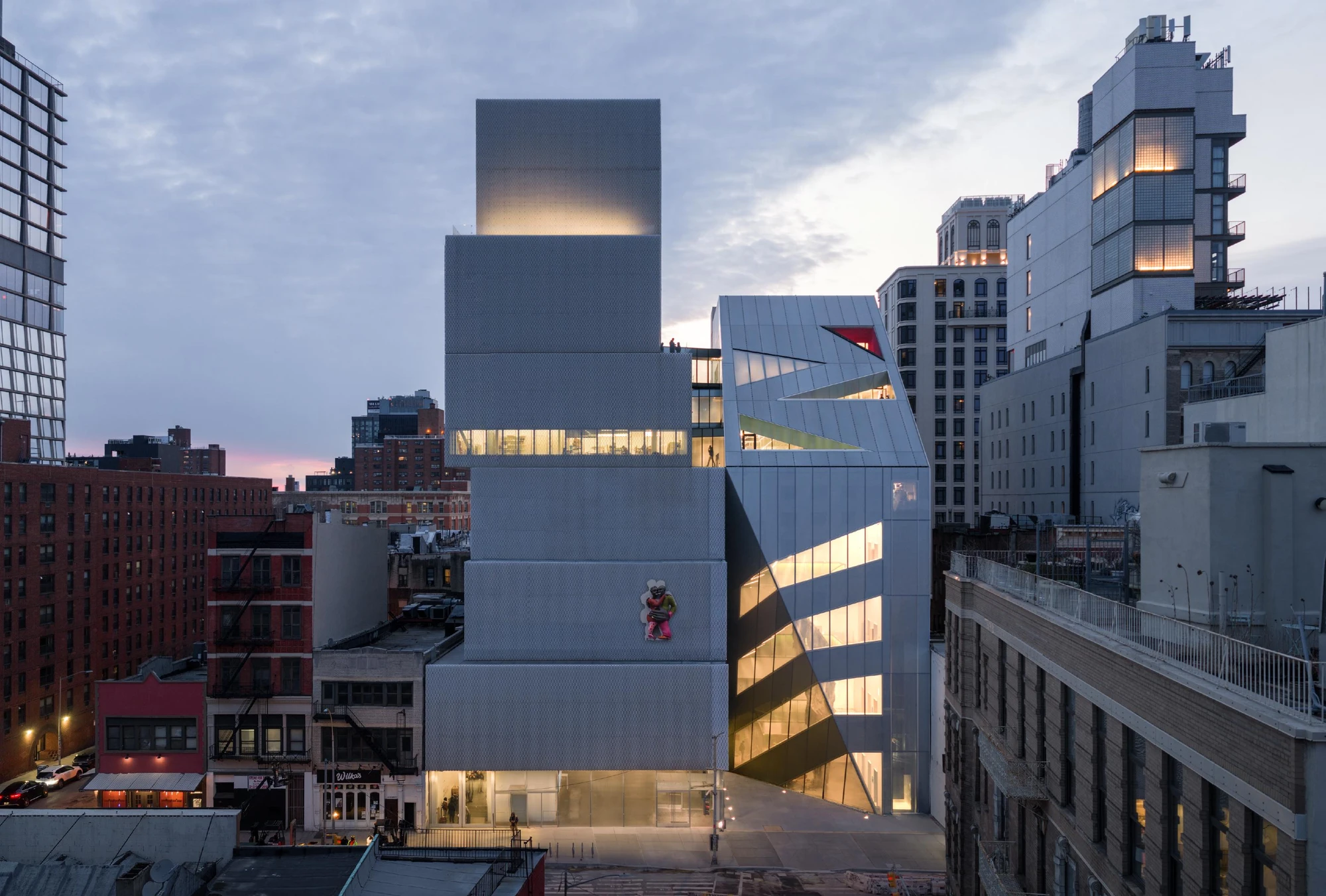 New Museum Expansion by OMA, 235 Bowery New York City, museum architecture, Shohei Shigematsu Rem Koolhaas