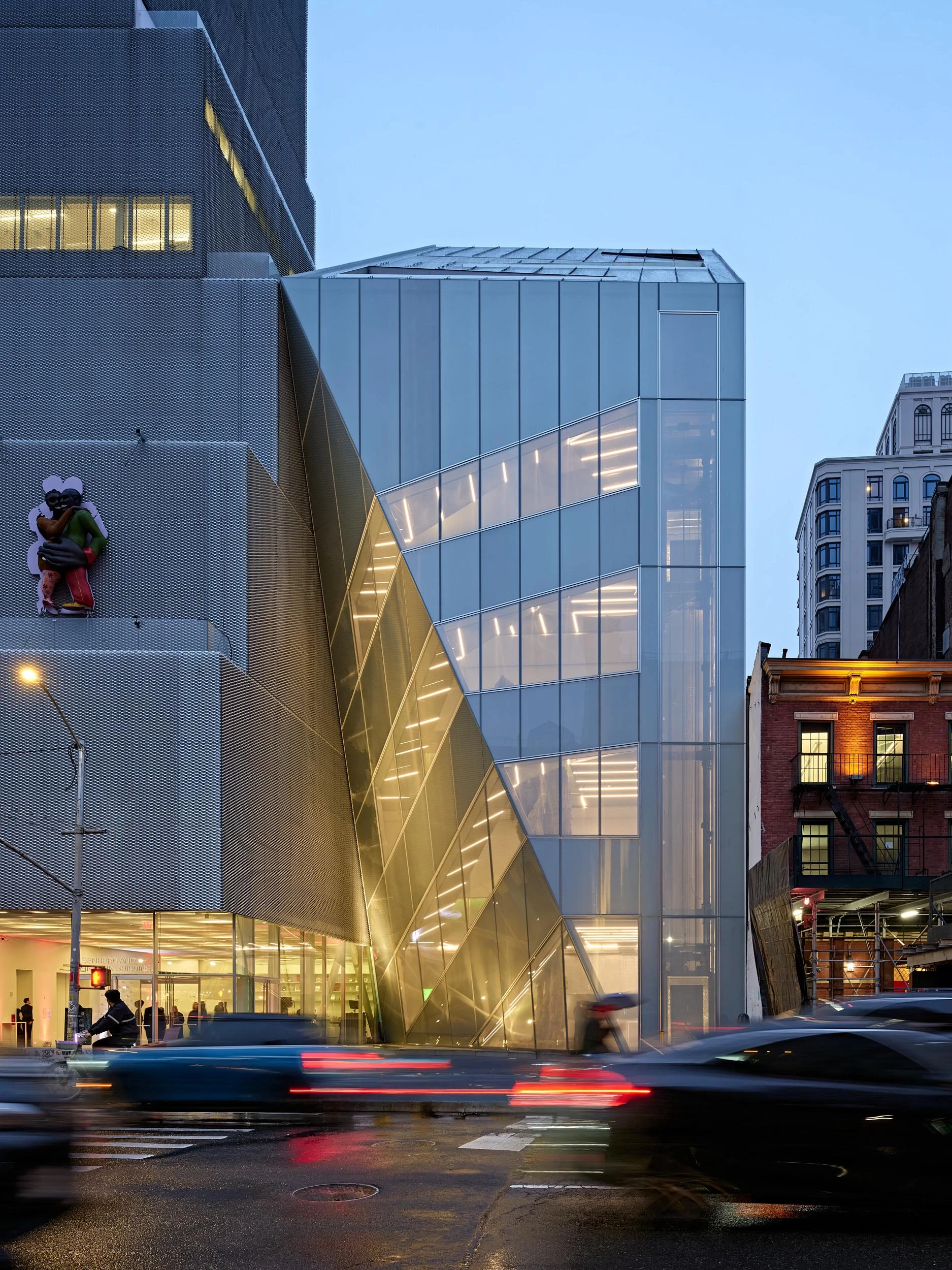 New Museum Expansion by OMA, 235 Bowery New York City, museum architecture, Shohei Shigematsu Rem Koolhaas