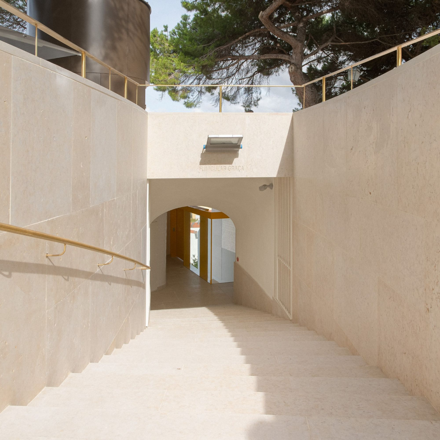 Graça Funicular in Lisbon by Atelier Bugio Transportation Design Urban Historic Lisbon Guide