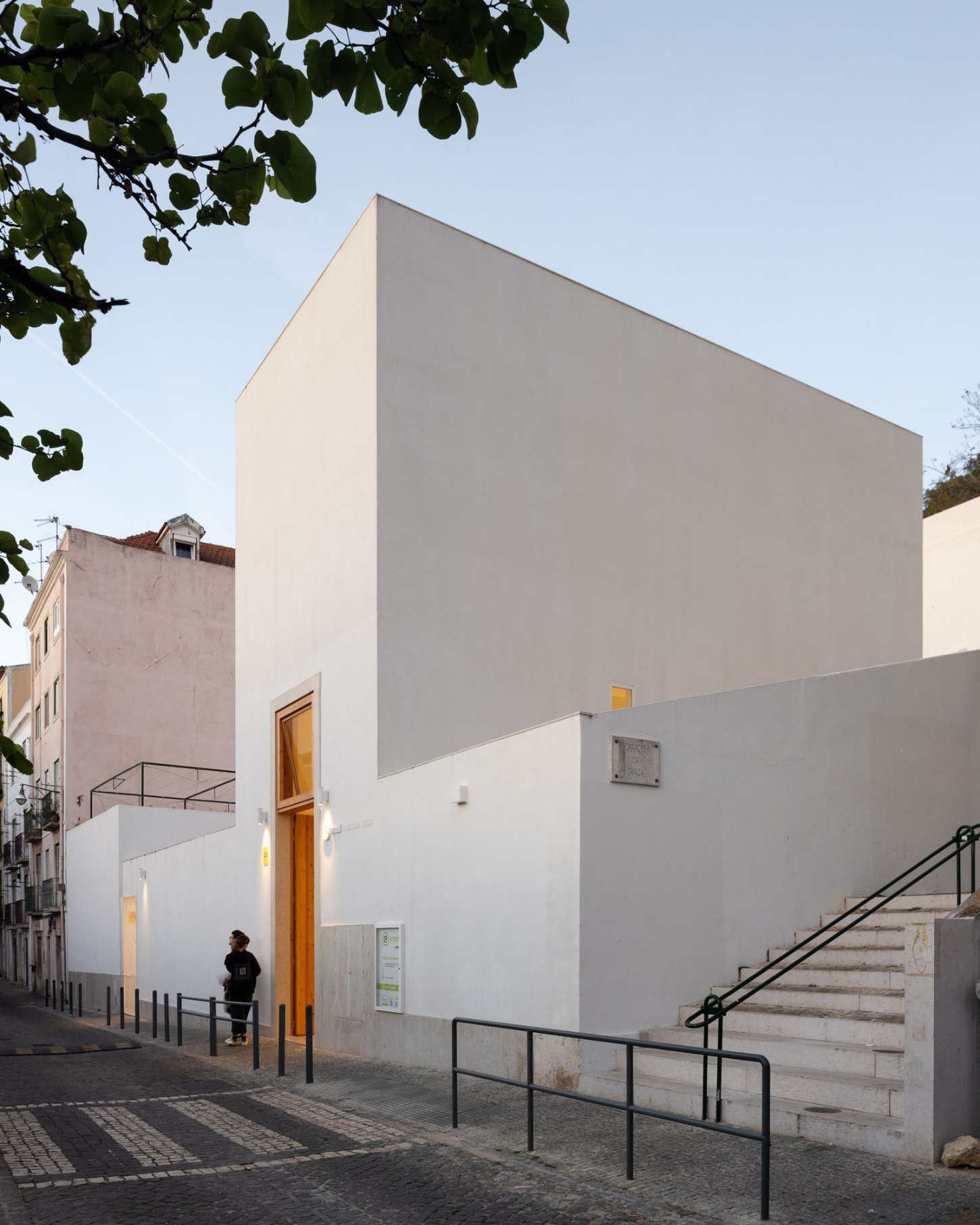 Graça Funicular in Lisbon by Atelier Bugio Transportation Design Urban Historic Lisbon Guide