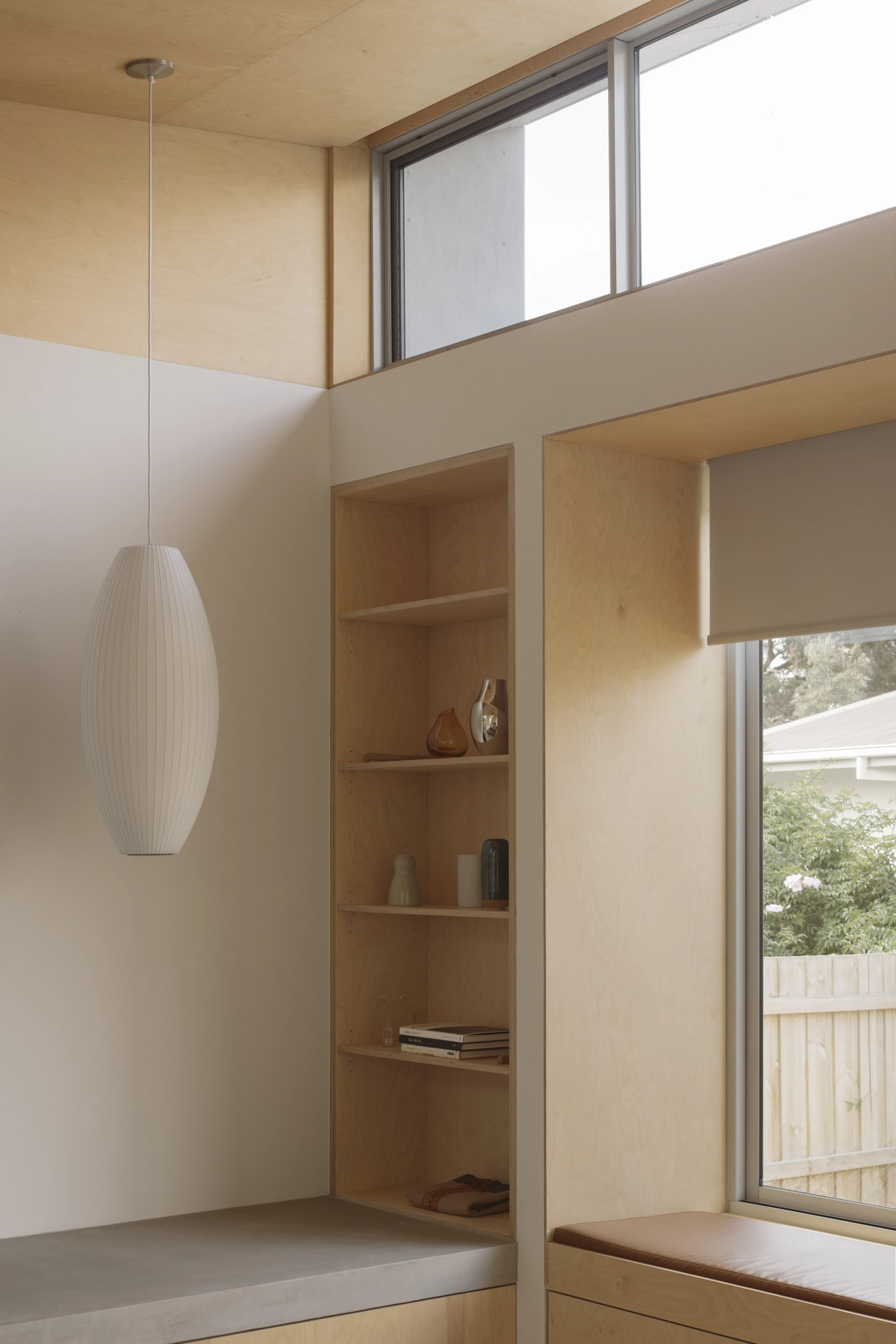 First House Past the Trees by Josh Cole WORKCRAFT in Barwon Heads Australia, residential architecture built around protected Moonah trees with fibre-cement and timber batten screens