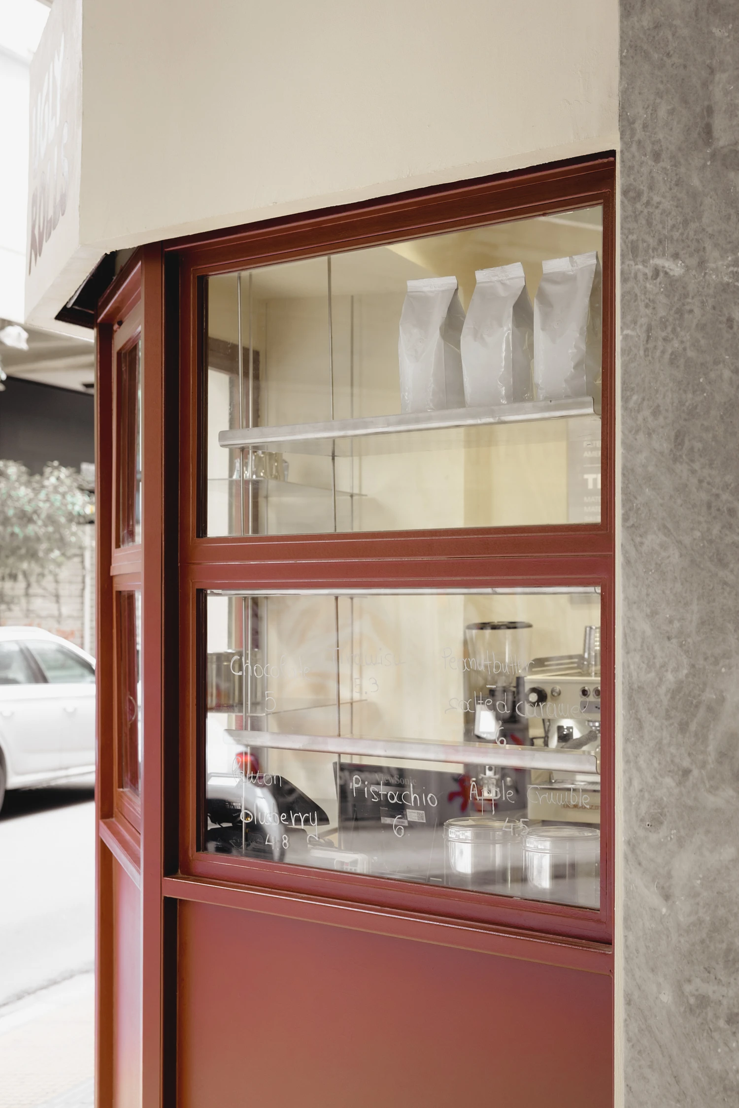 Ugly Rolls by Georgios Apostolopoulos Architects, Athens, bakery, corner shop, interior design, Athens Guide