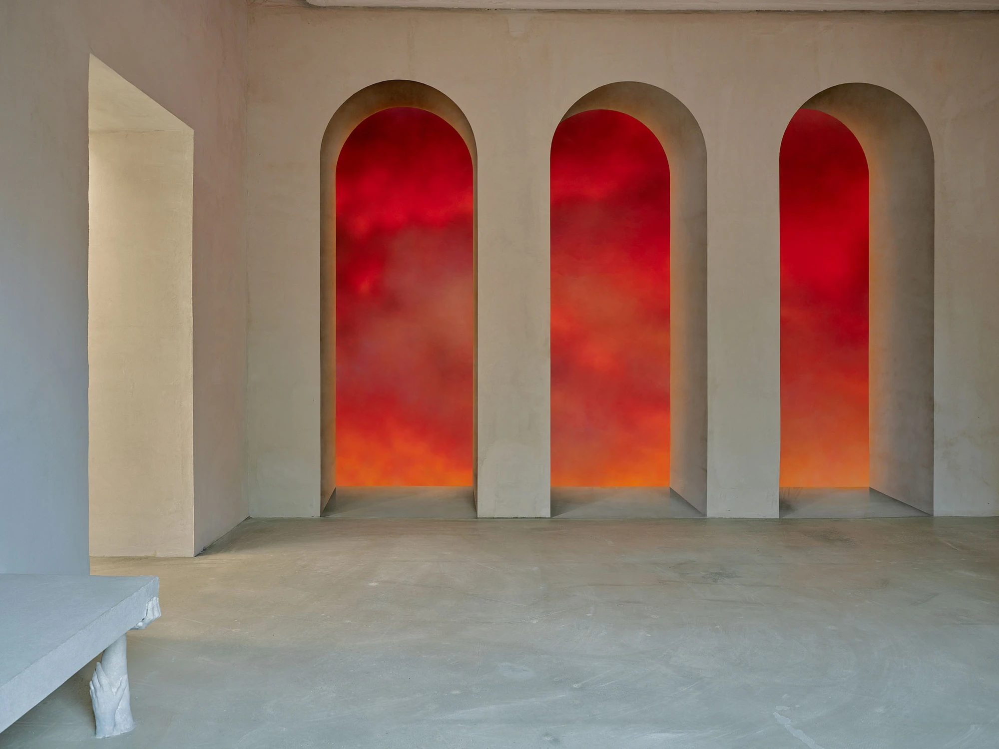 Bar Far by Clementine Keith-Roach and Christopher Page, Villa Lontana, Rome, installation, sculpture, contemporary art