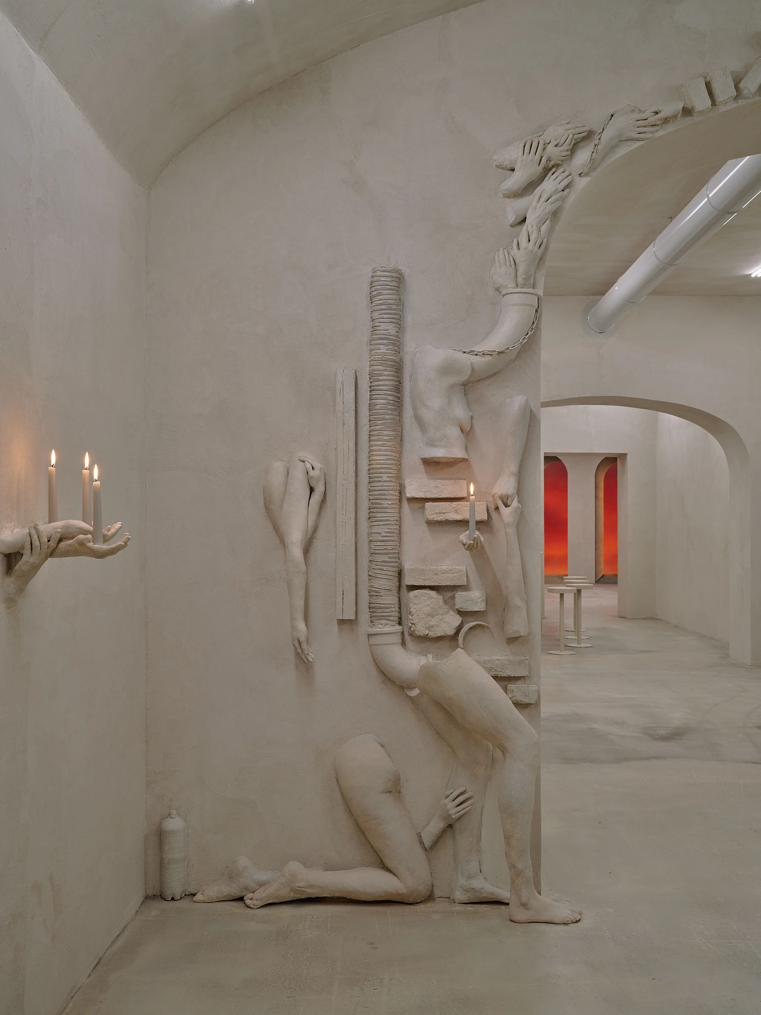 Bar Far by Clementine Keith-Roach and Christopher Page, Villa Lontana, Rome, installation, sculpture, contemporary art