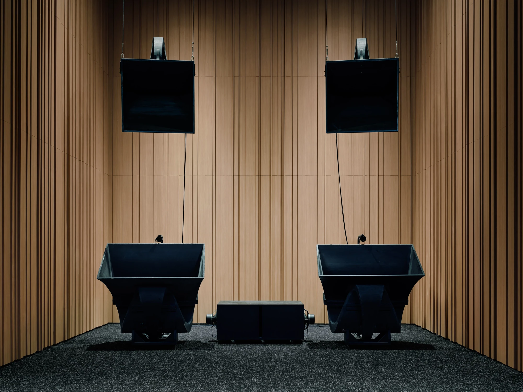 The Audeum audio museum by Kengo Kuma with aluminum louvers and wood interior, Seoul Guide