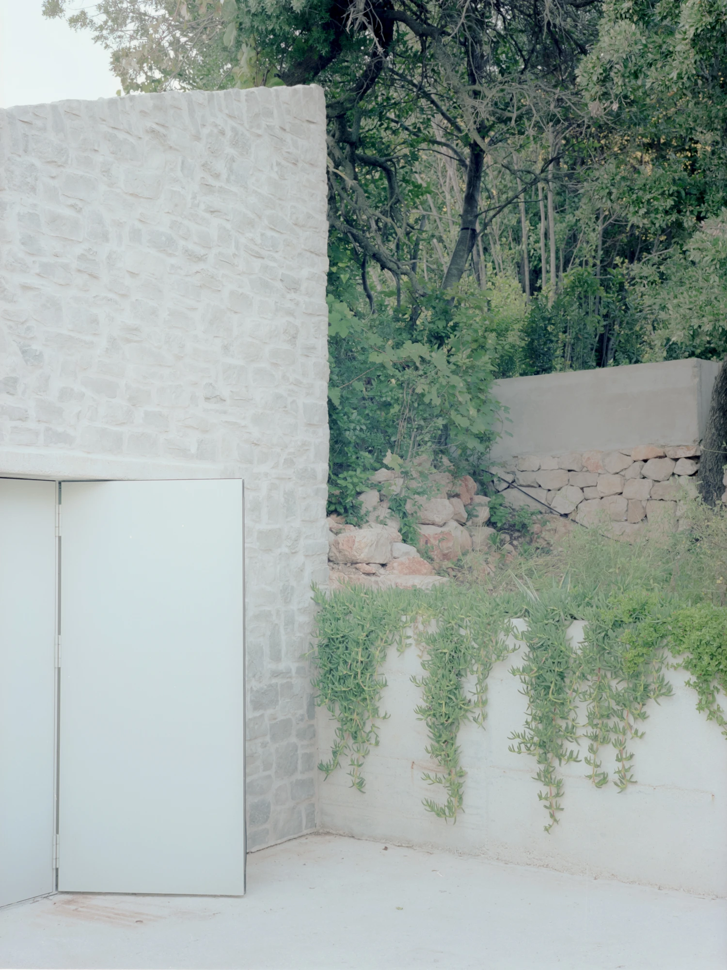 Pretpec traditional summer kitchen reconstruction by Gusić+Lončarić on Croatian coast, architecture, concrete house, minimalism