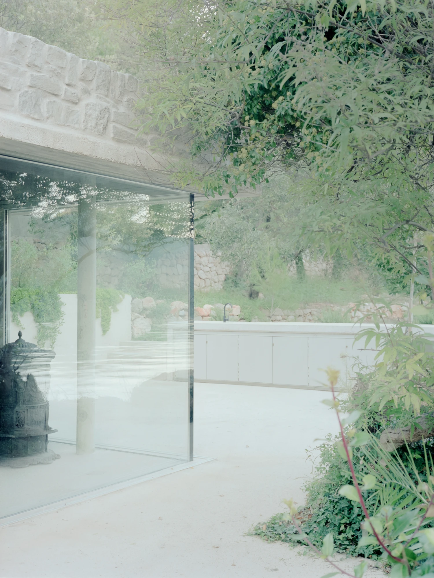 Pretpec traditional summer kitchen reconstruction by Gusić+Lončarić on Croatian coast, architecture, concrete house, minimalism