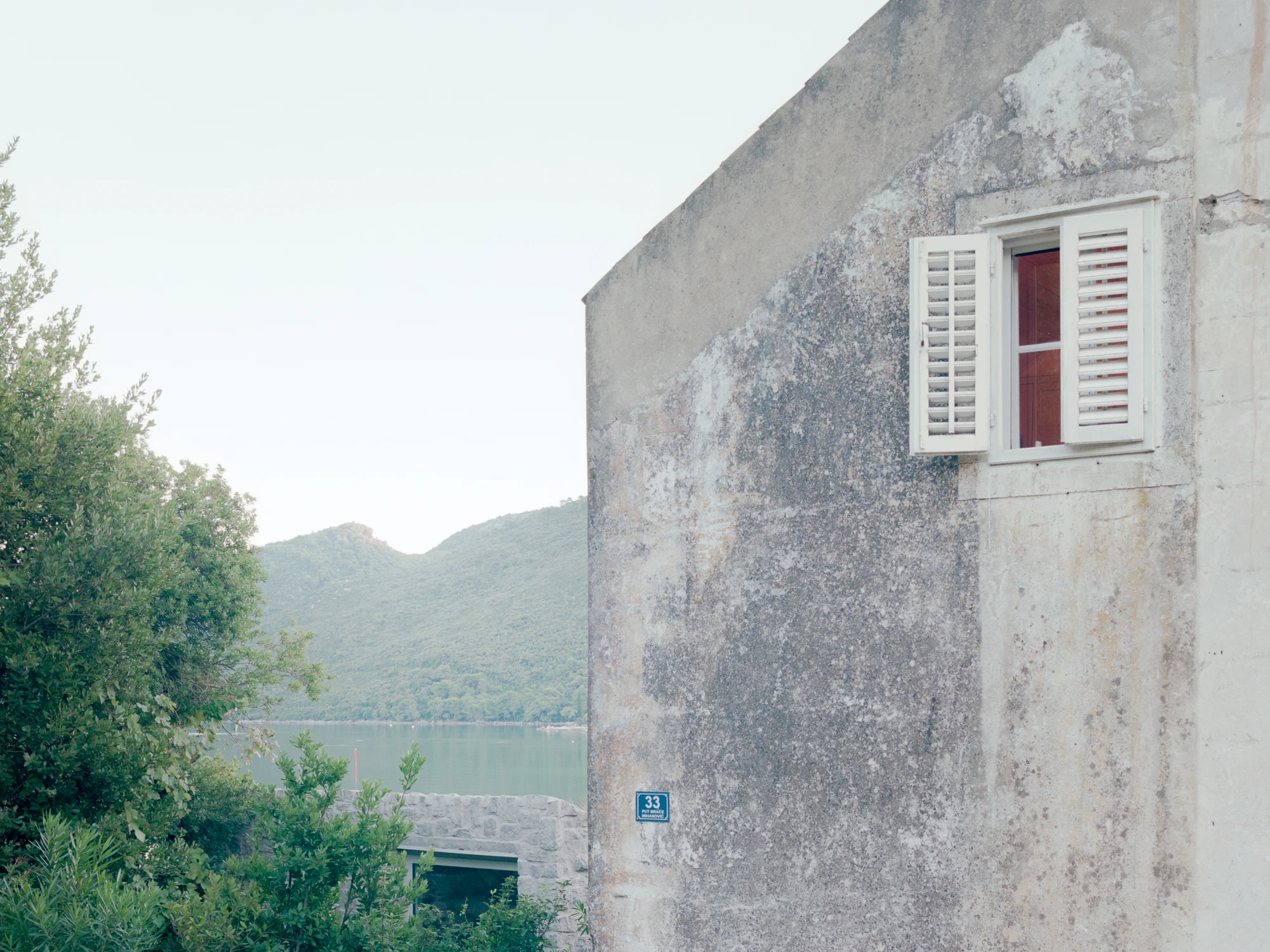 Pretpec traditional summer kitchen reconstruction by Gusić+Lončarić on Croatian coast, architecture, concrete house, minimalism