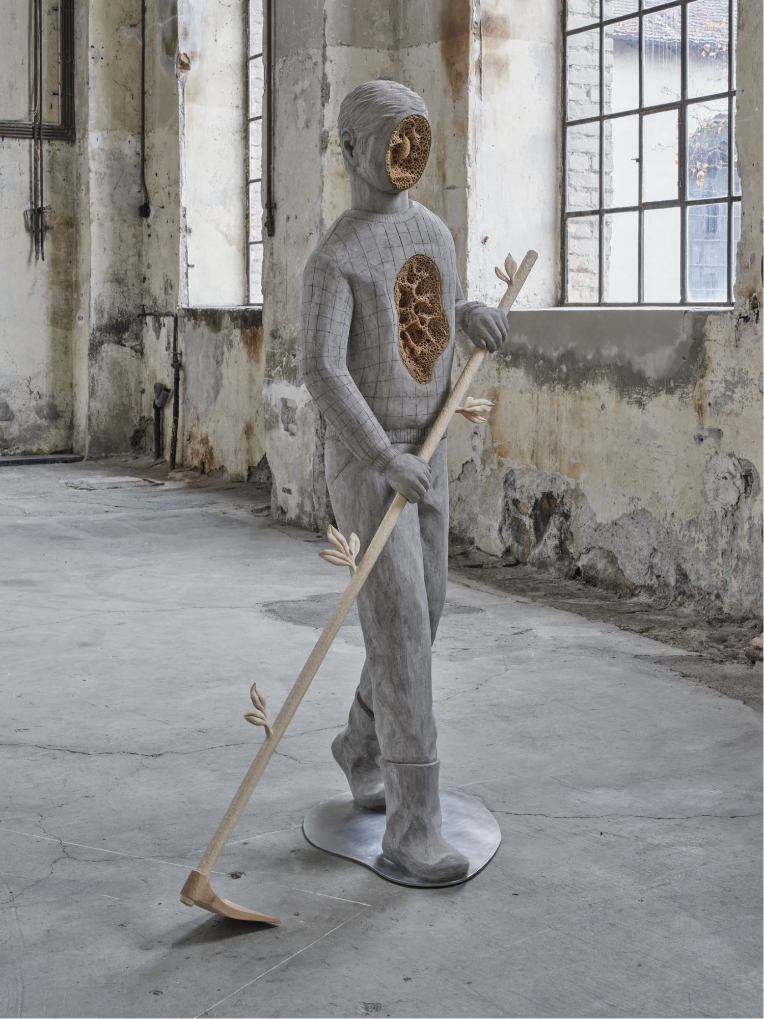 Bucolica by Anna Hulačová at Kunstraum Dornbirn, art exibition, sculpture, austria art guide