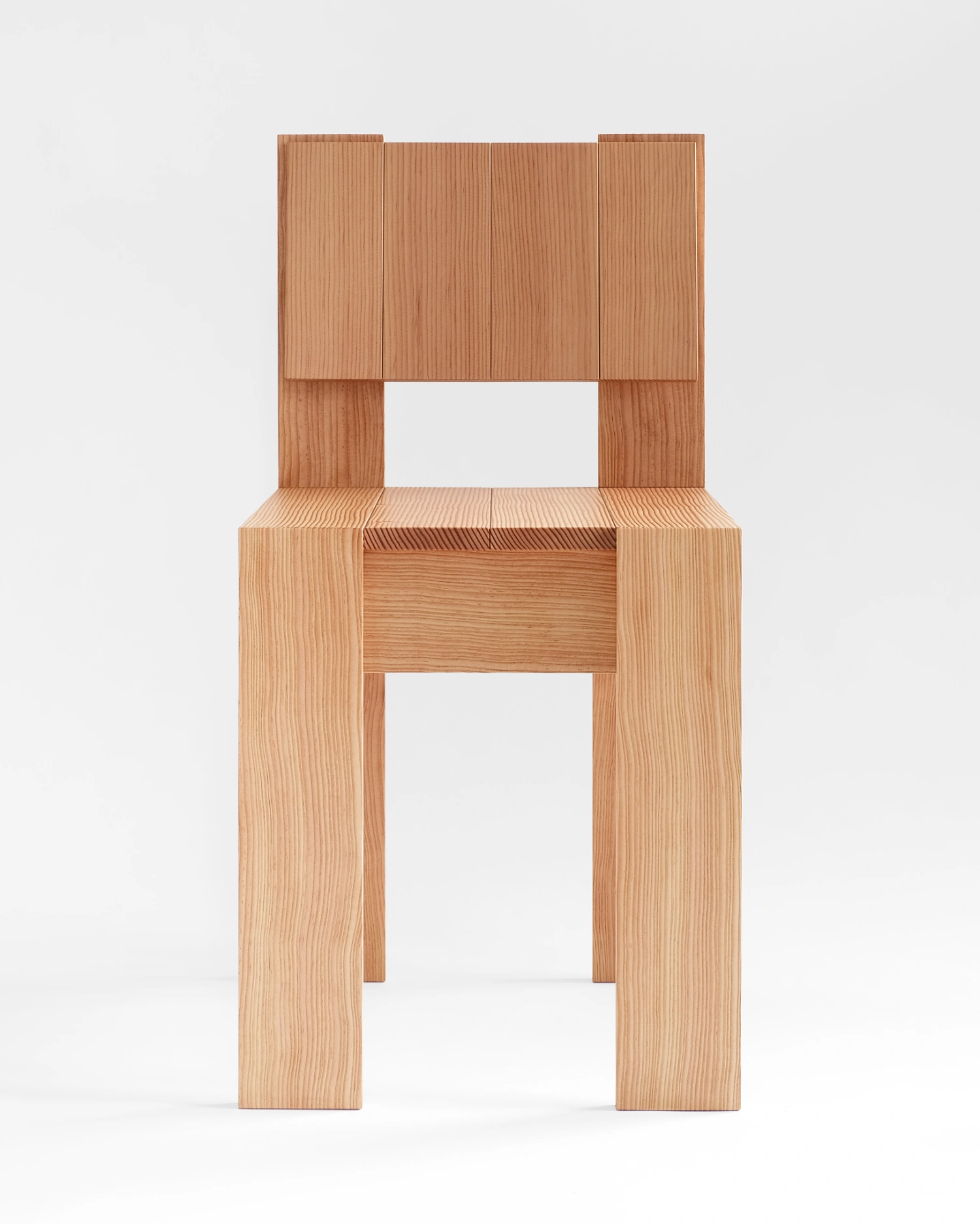 Tableau Chair by Akasaki & Vanhuyse, chair design, wood, craft
