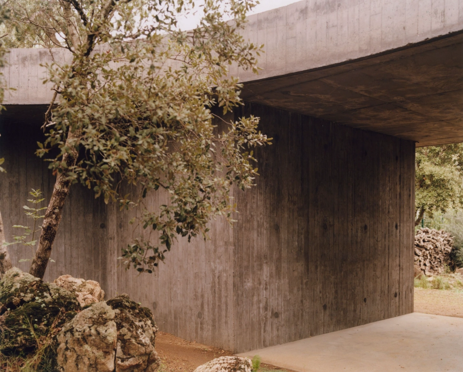 House D by Orma Architettura, concrete architecture, private house, france