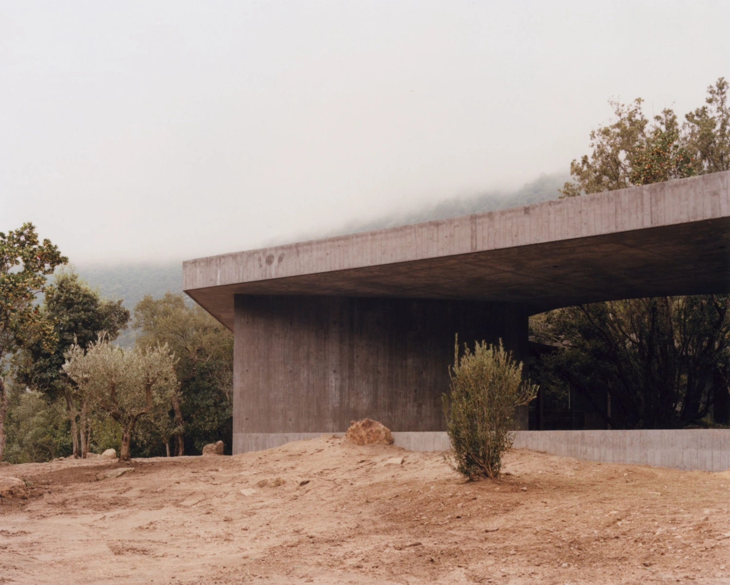 House D by Orma Architettura, concrete architecture, private house, france
