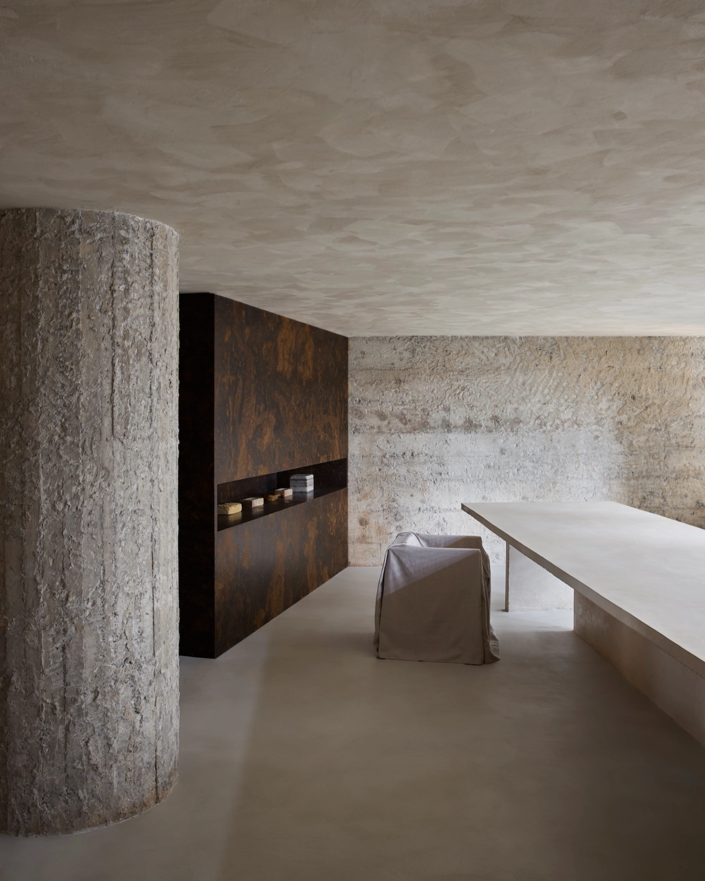 Terraço Itália by MNMA Studio reimagines a modernist icon with a precise, material-focused interior