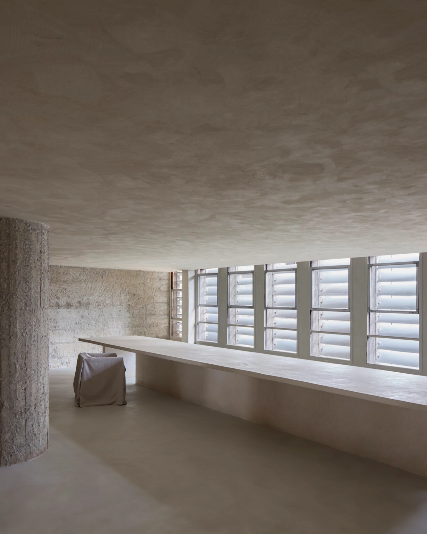 Terraço Itália by MNMA Studio reimagines a modernist icon with a precise, material-focused interior