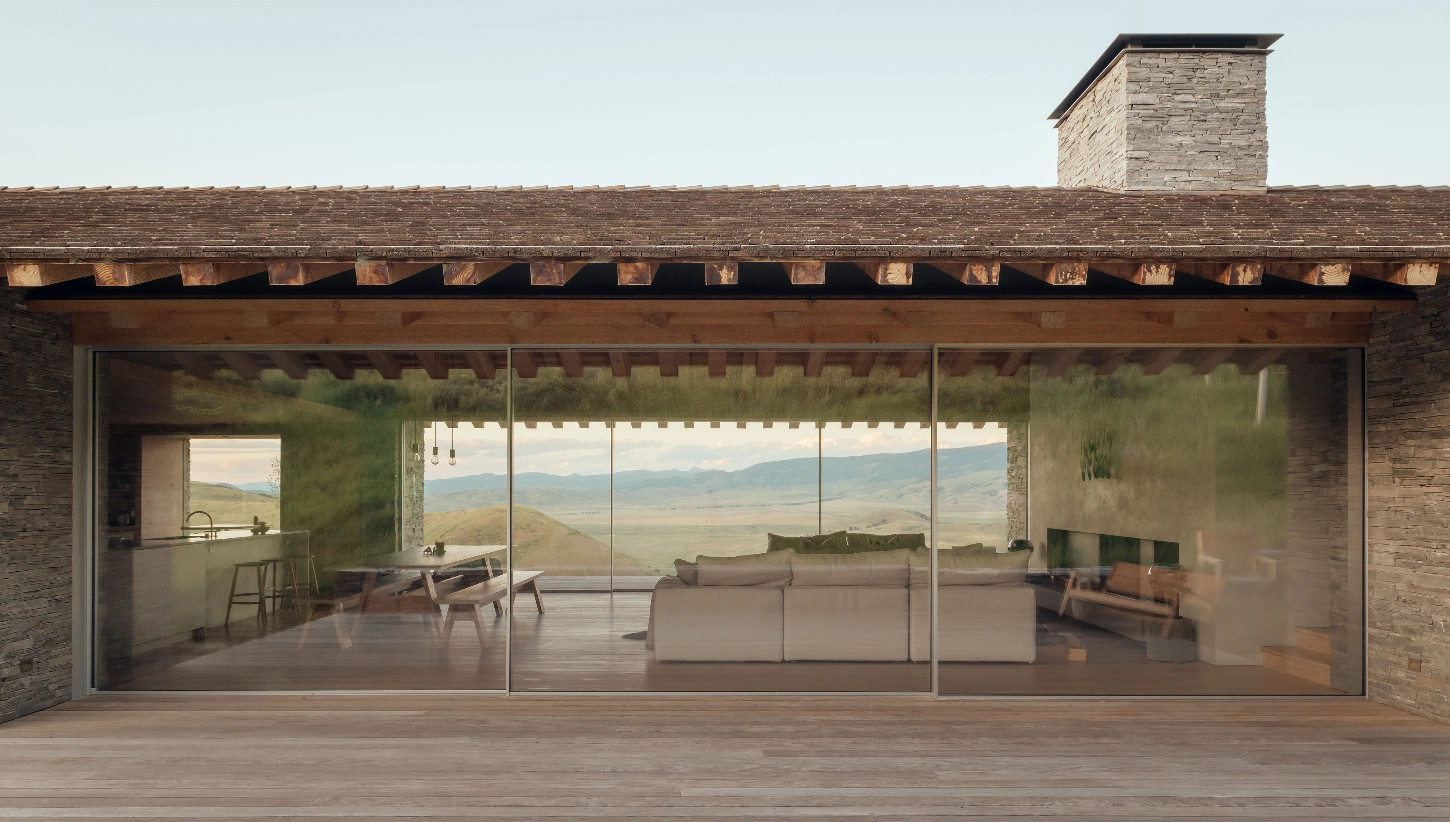 Jackson Hole by McLean Quinlan is a house defined by restraint and quiet materiality