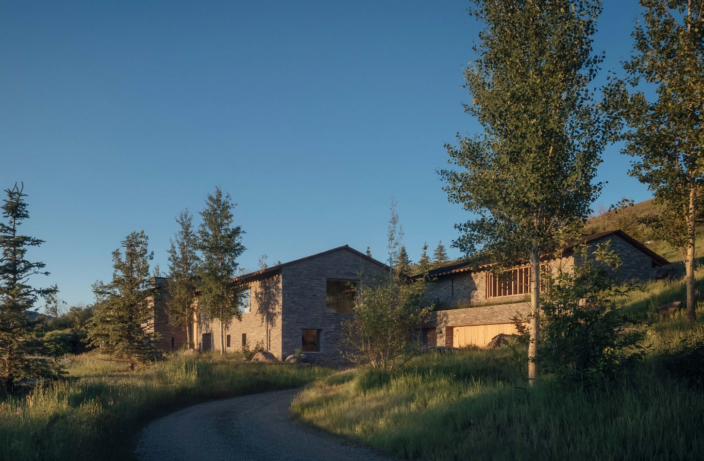 Jackson Hole by McLean Quinlan is a house defined by restraint and quiet materiality