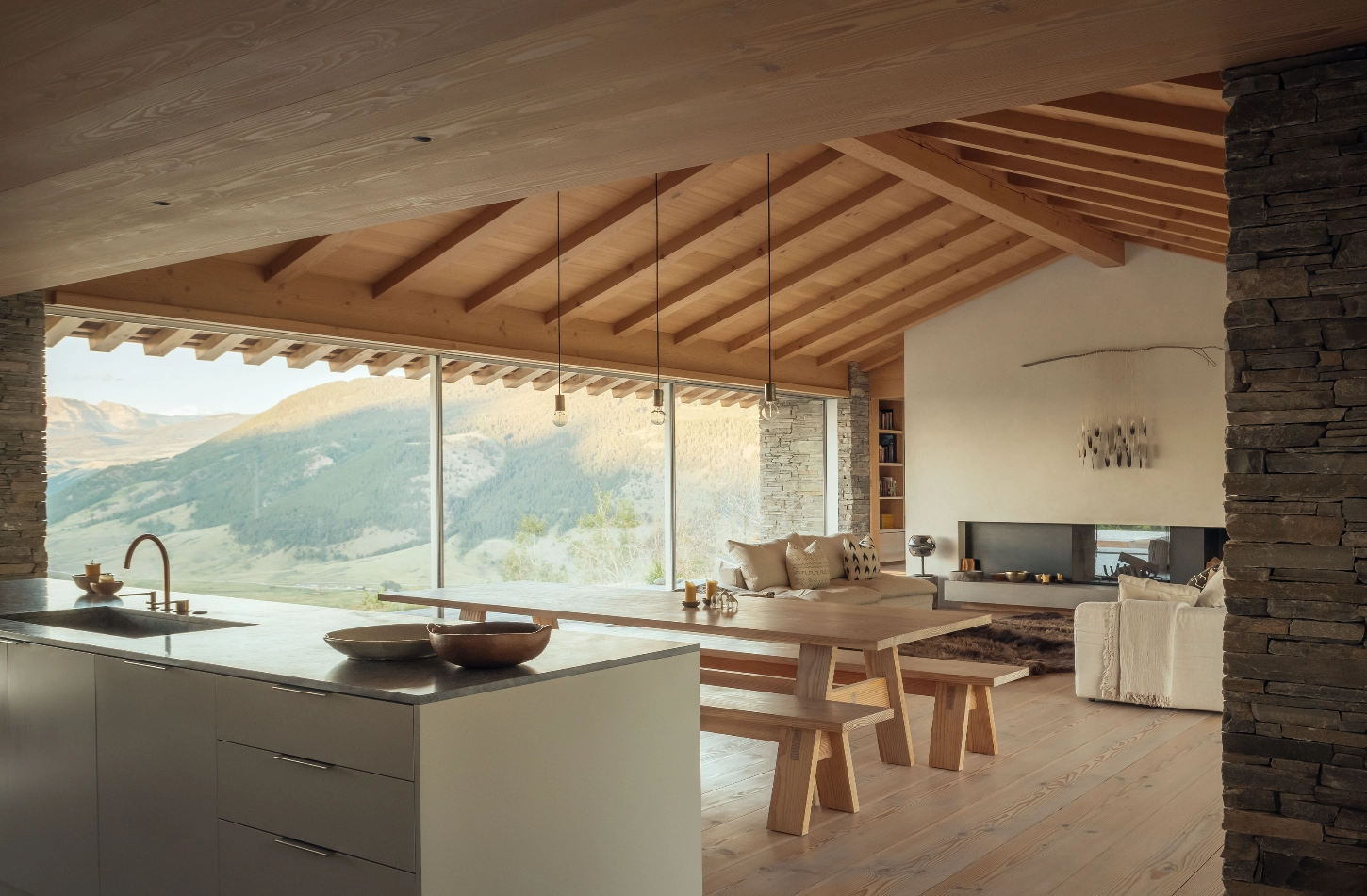 Jackson Hole by McLean Quinlan is a house defined by restraint and quiet materiality