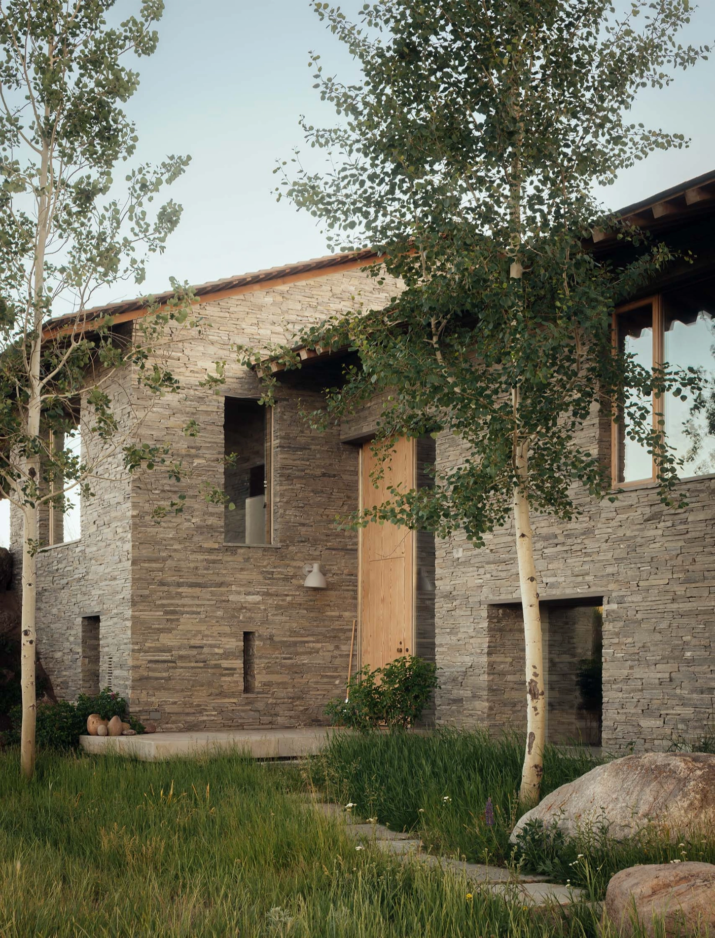 Jackson Hole by McLean Quinlan is a house defined by restraint and quiet materiality