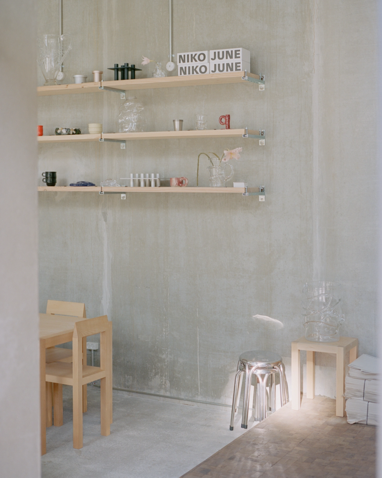 Café Niko by NIKO JUNE and Kim Lenschow explores quiet design and the gentle rituals of daily life