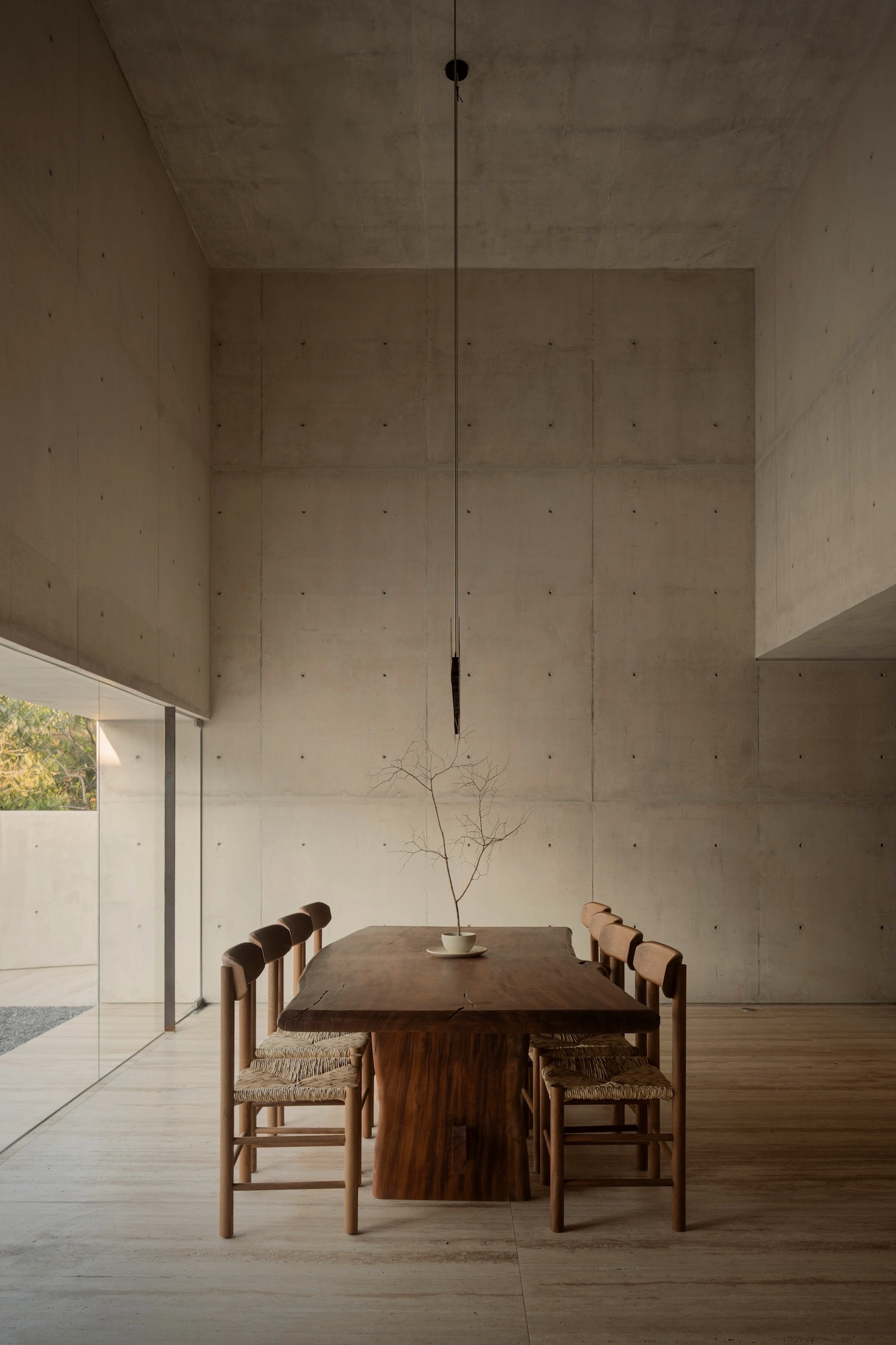 Casa Tao by HW Studio, concrete architecture, mexico house, casa mexicana, interior design