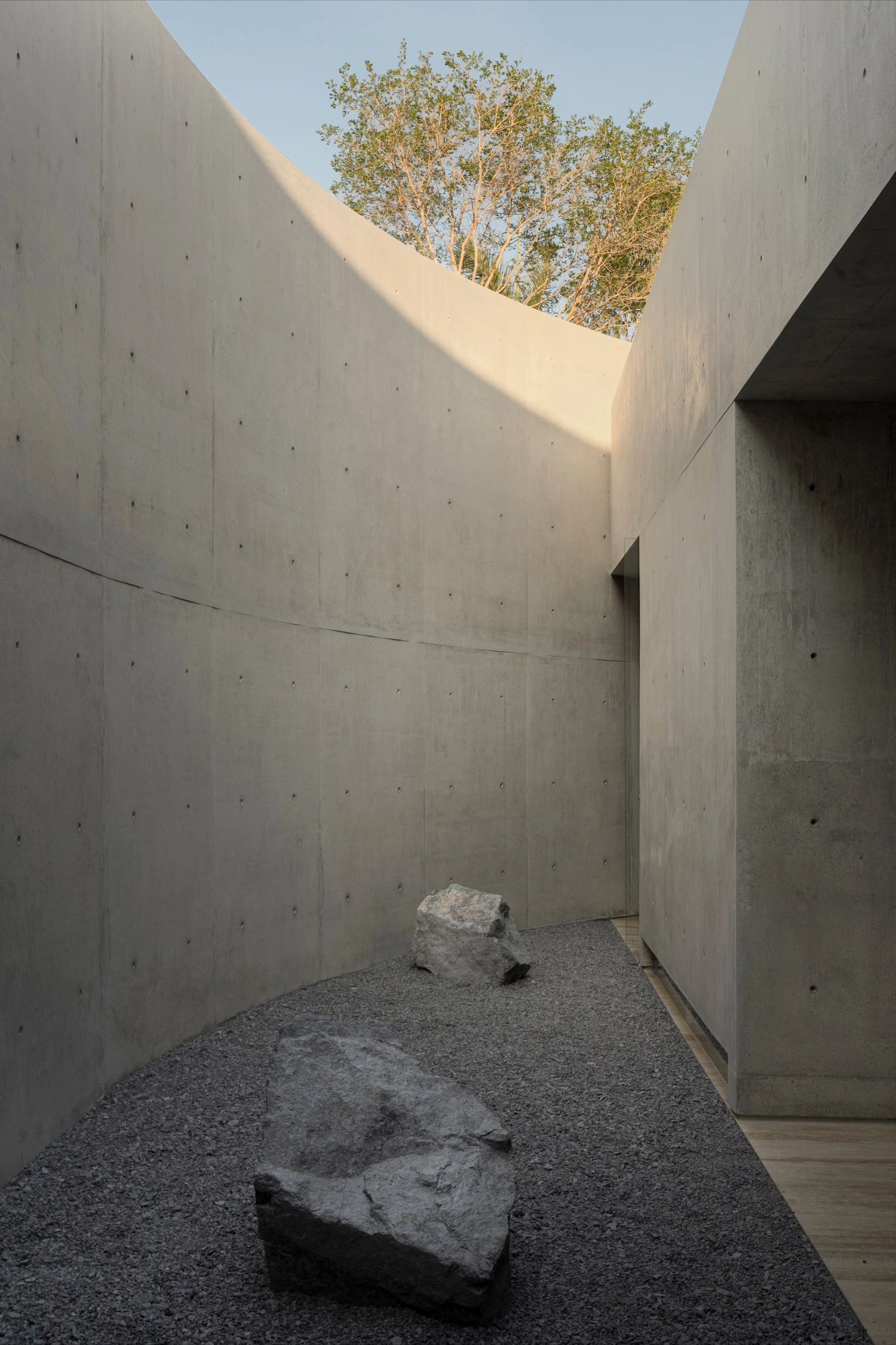 Casa Tao by HW Studio, concrete architecture, mexico house, casa mexicana, interior design