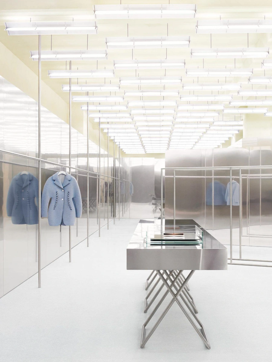 Acne Studios by Bubab Architects, Berlin Guide, concept store, minimalism, interior design