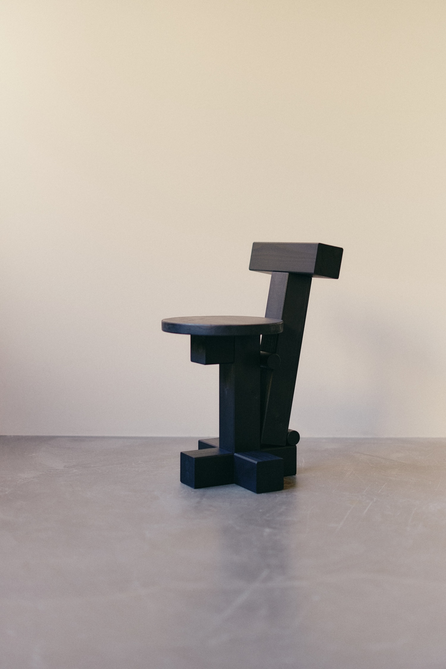 INDERGARTEN by Yellow Nose Studio is a collection of playful explorations of form and function wood objects seating