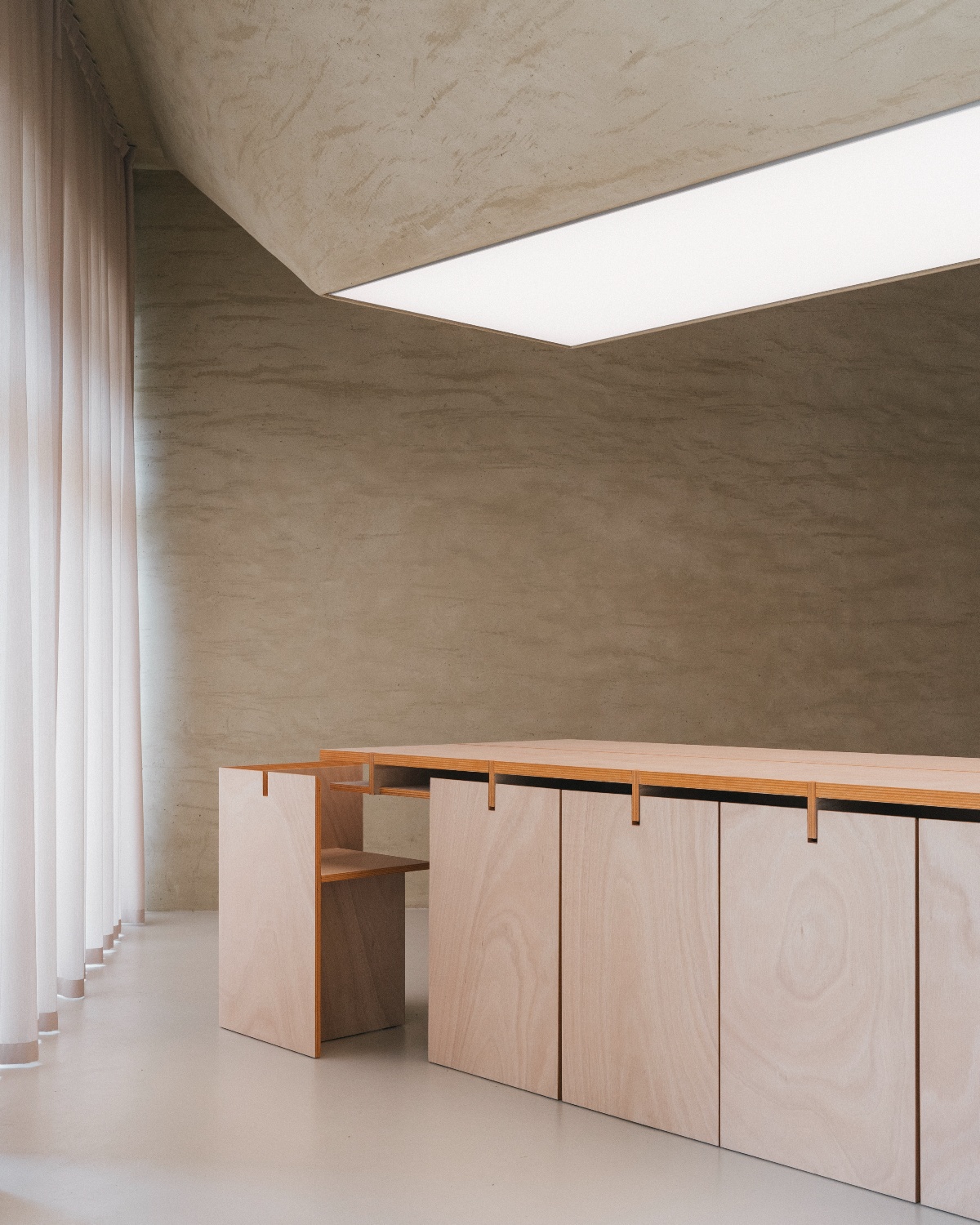 Mosca.Bianca by AACM: A ceramic workshop that blends process, material, and architectural form